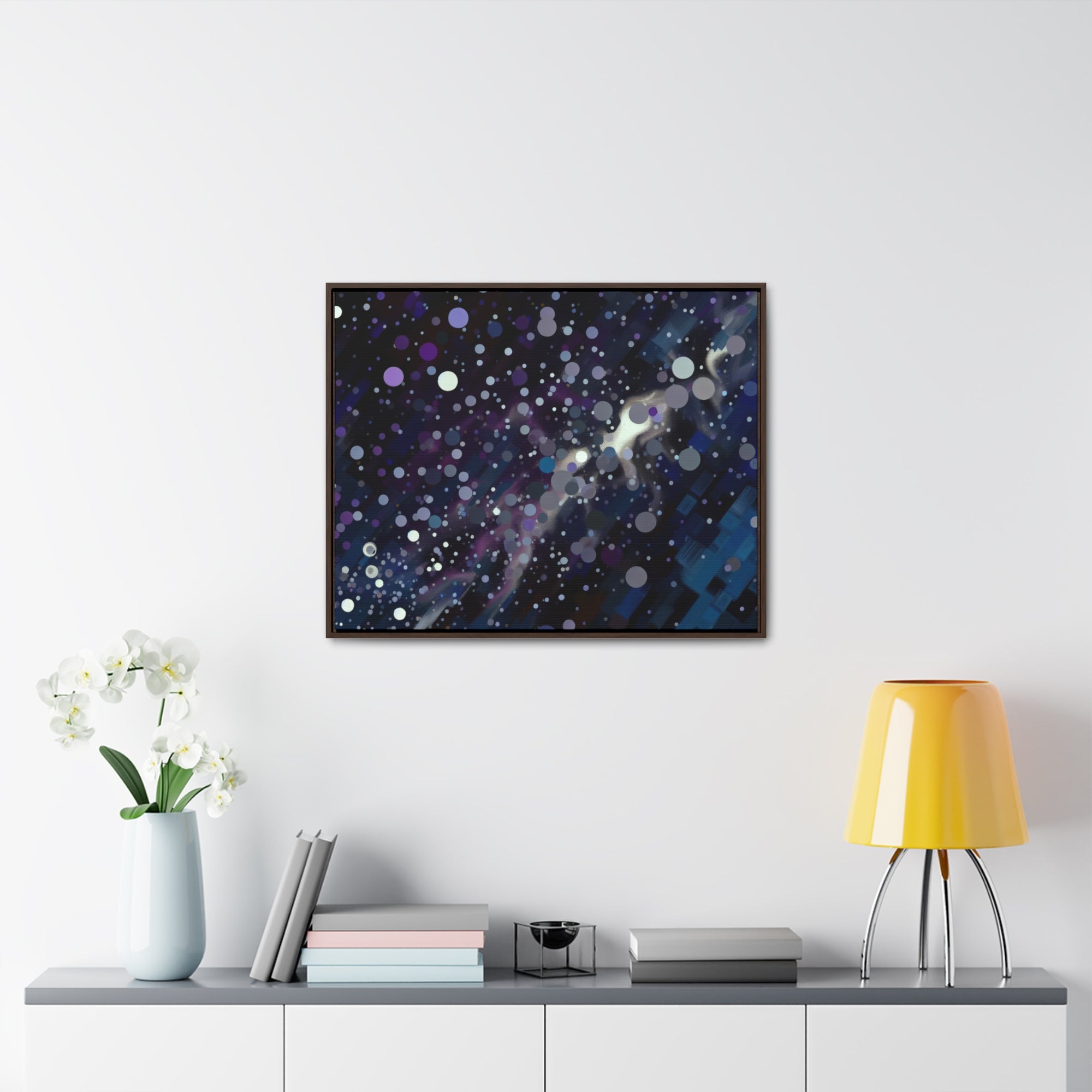 Galactic Reverie | Framed Canvas