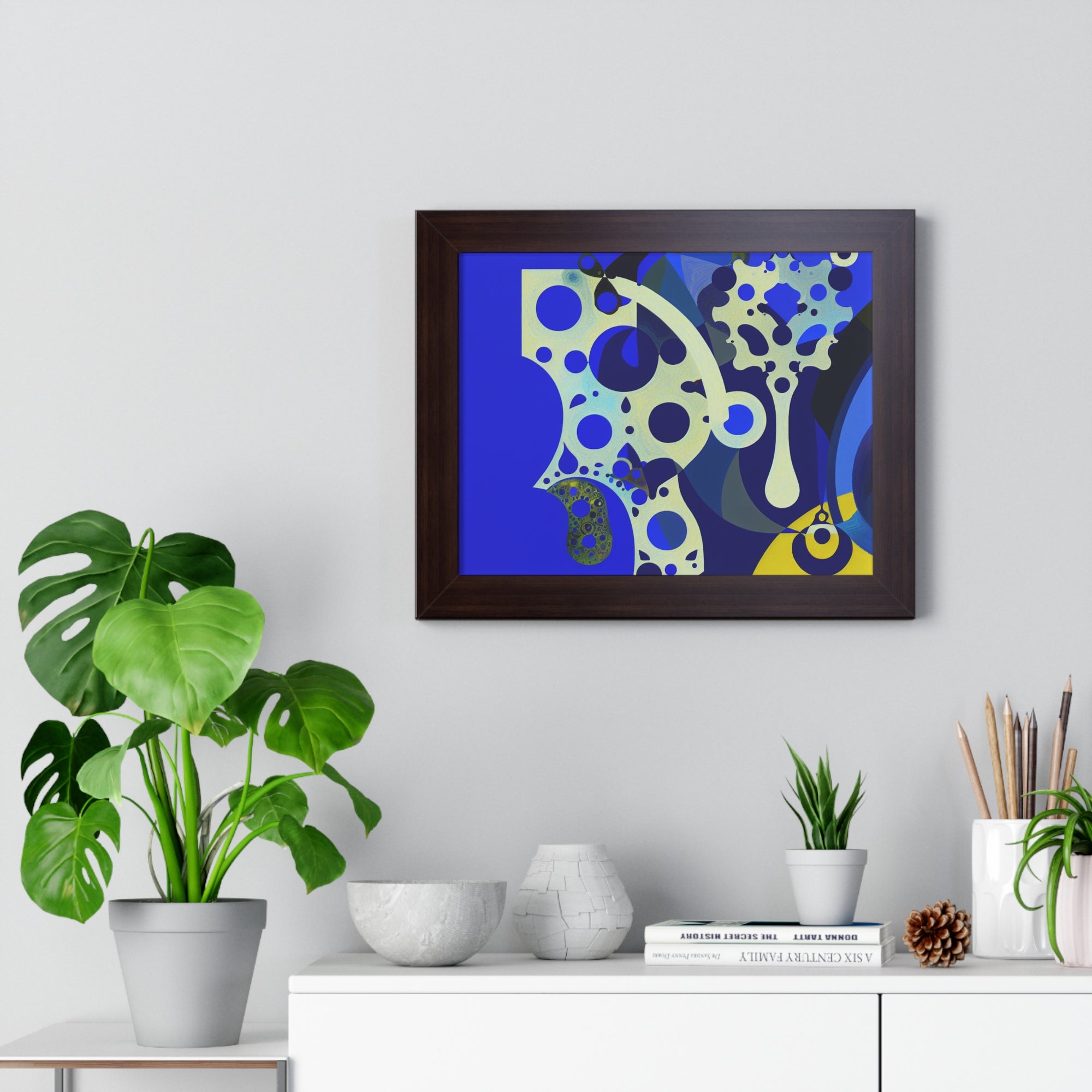 Fluid Dreams and Shadows | Framed Print