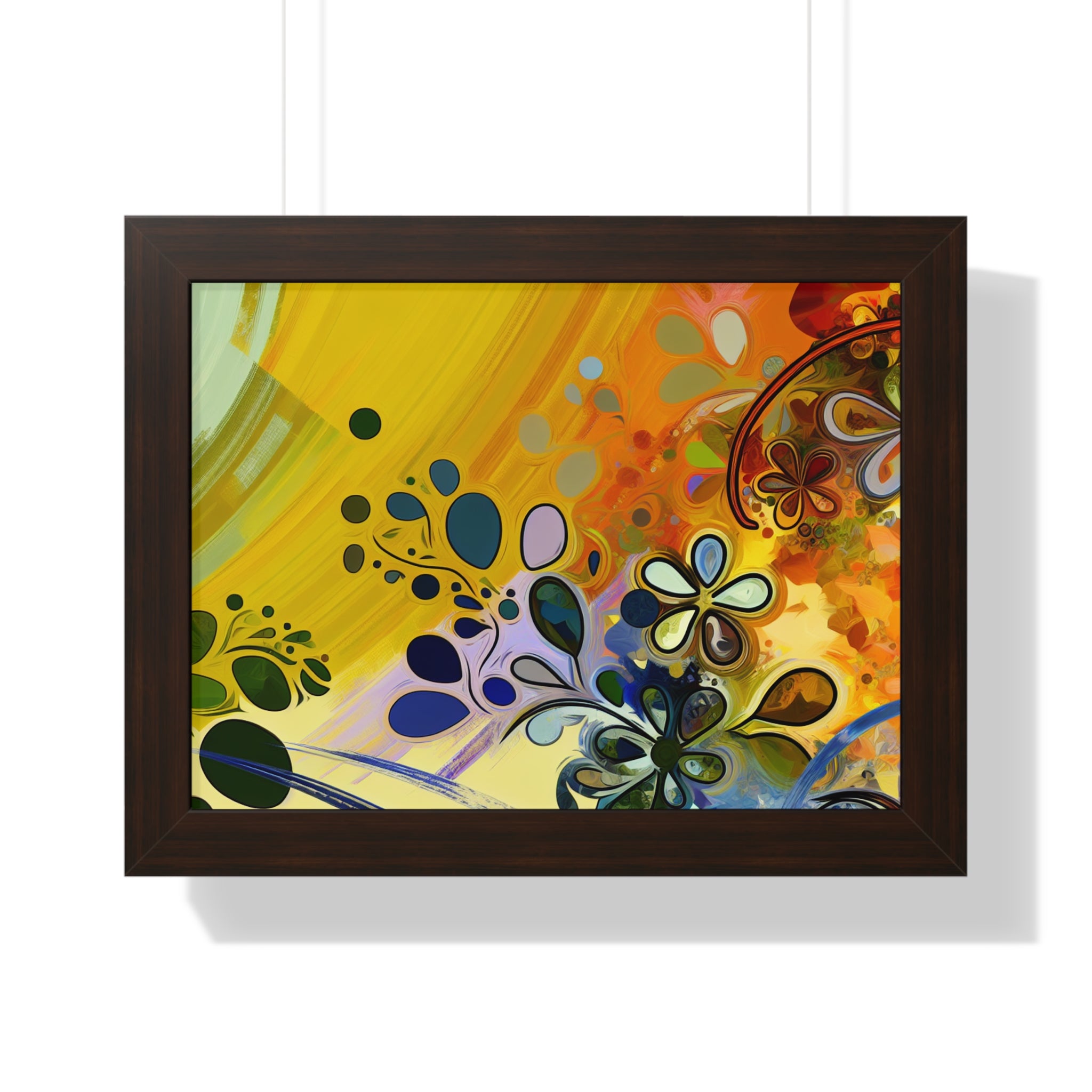 Whimsy in Bloom | Framed Print