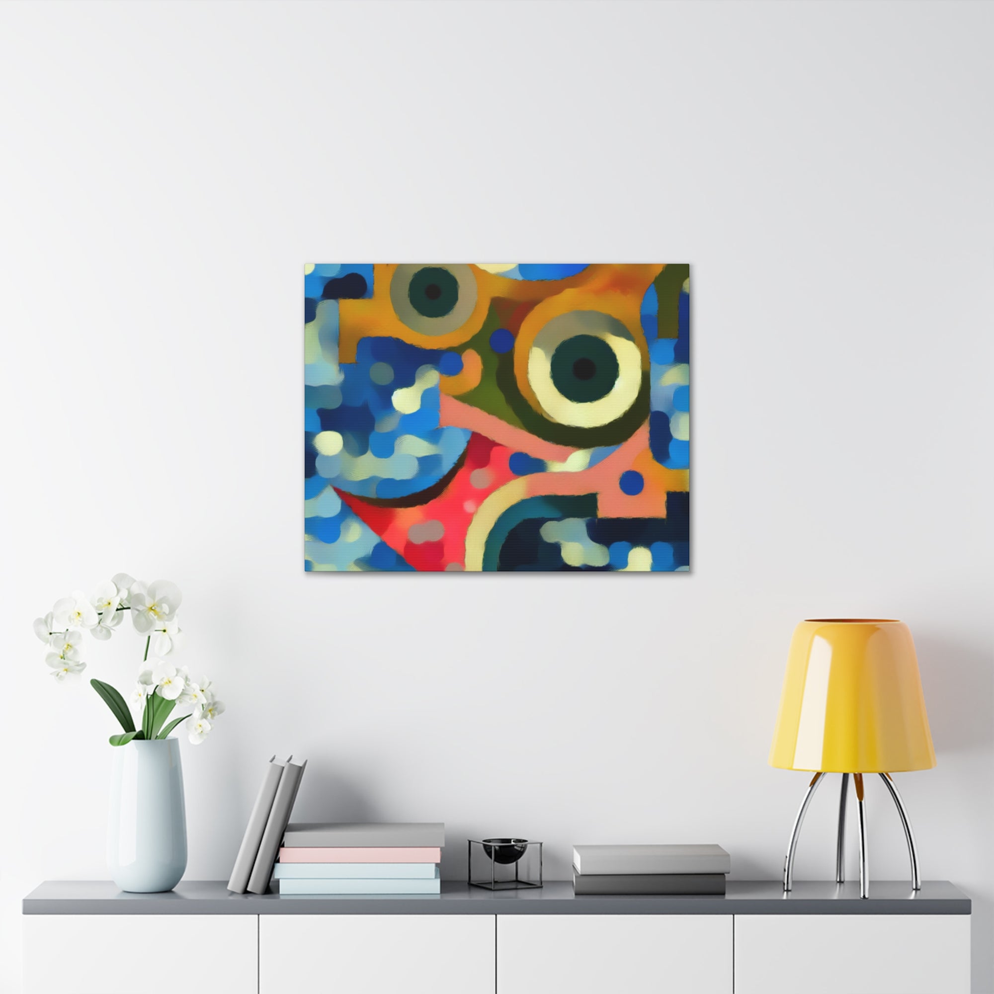 Oceanic Whispers and Kaleidoscope Dreams | Canvas