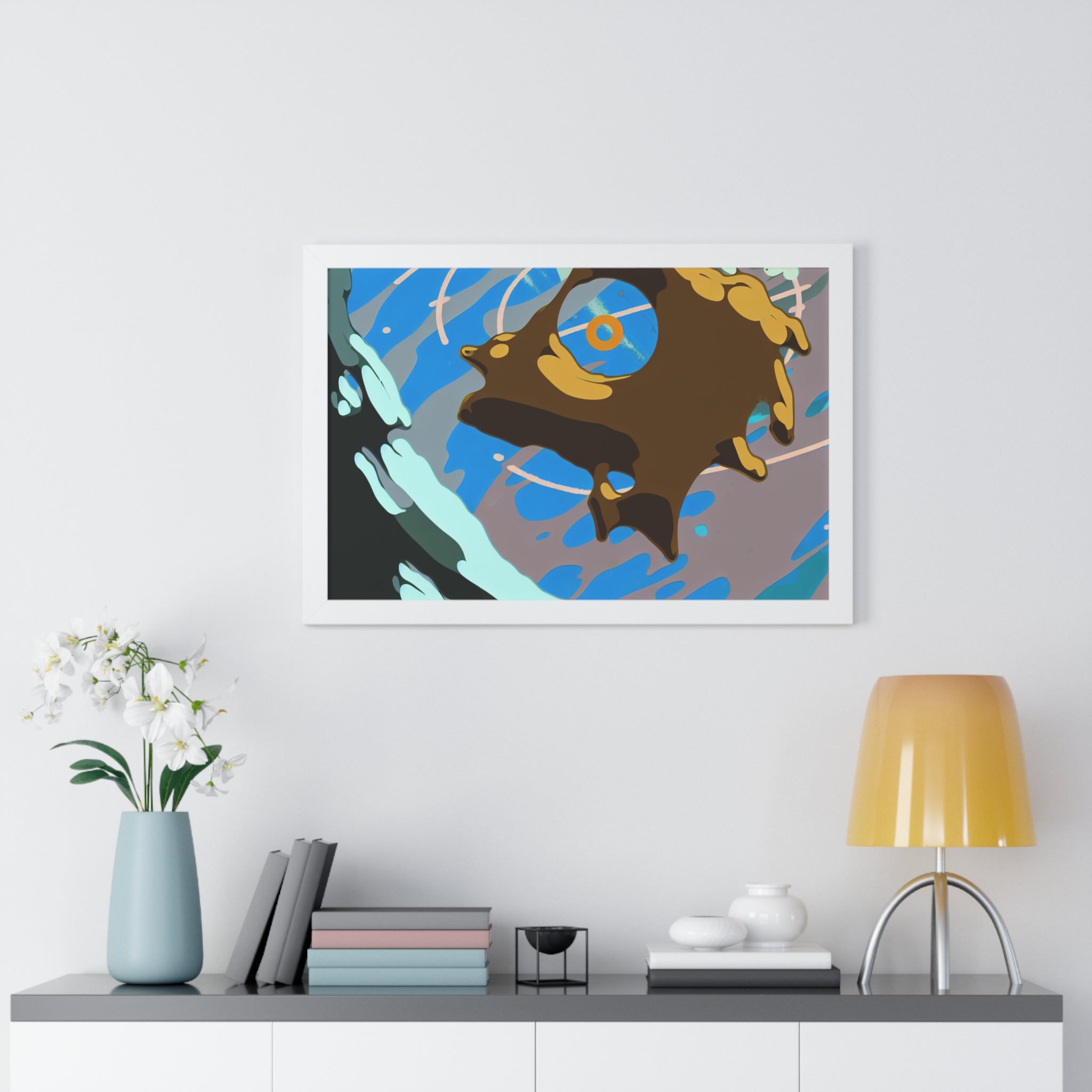 Ethereal Whirlwind Dreamscape | Framed Print