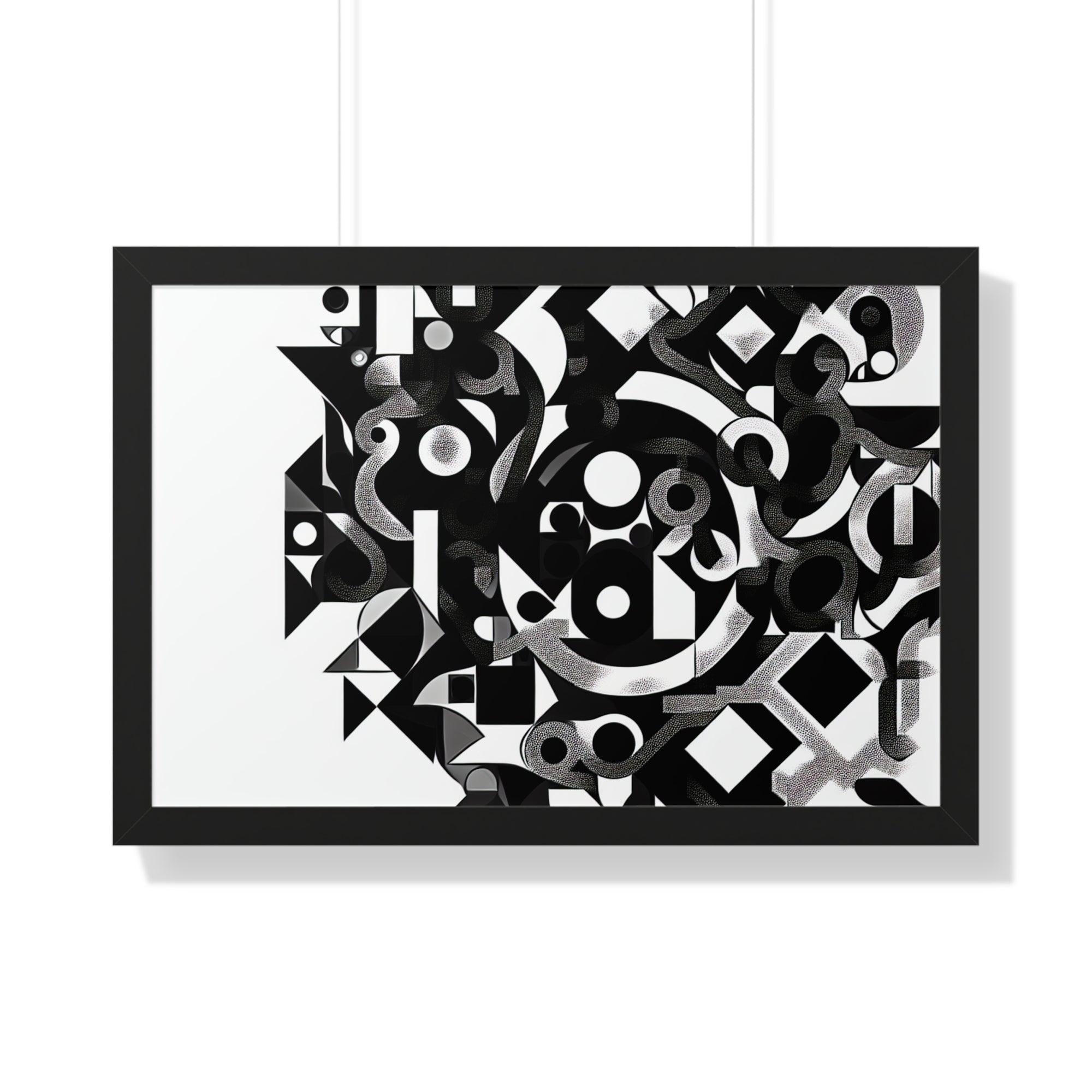 Eclipse of Contrast | Framed Print