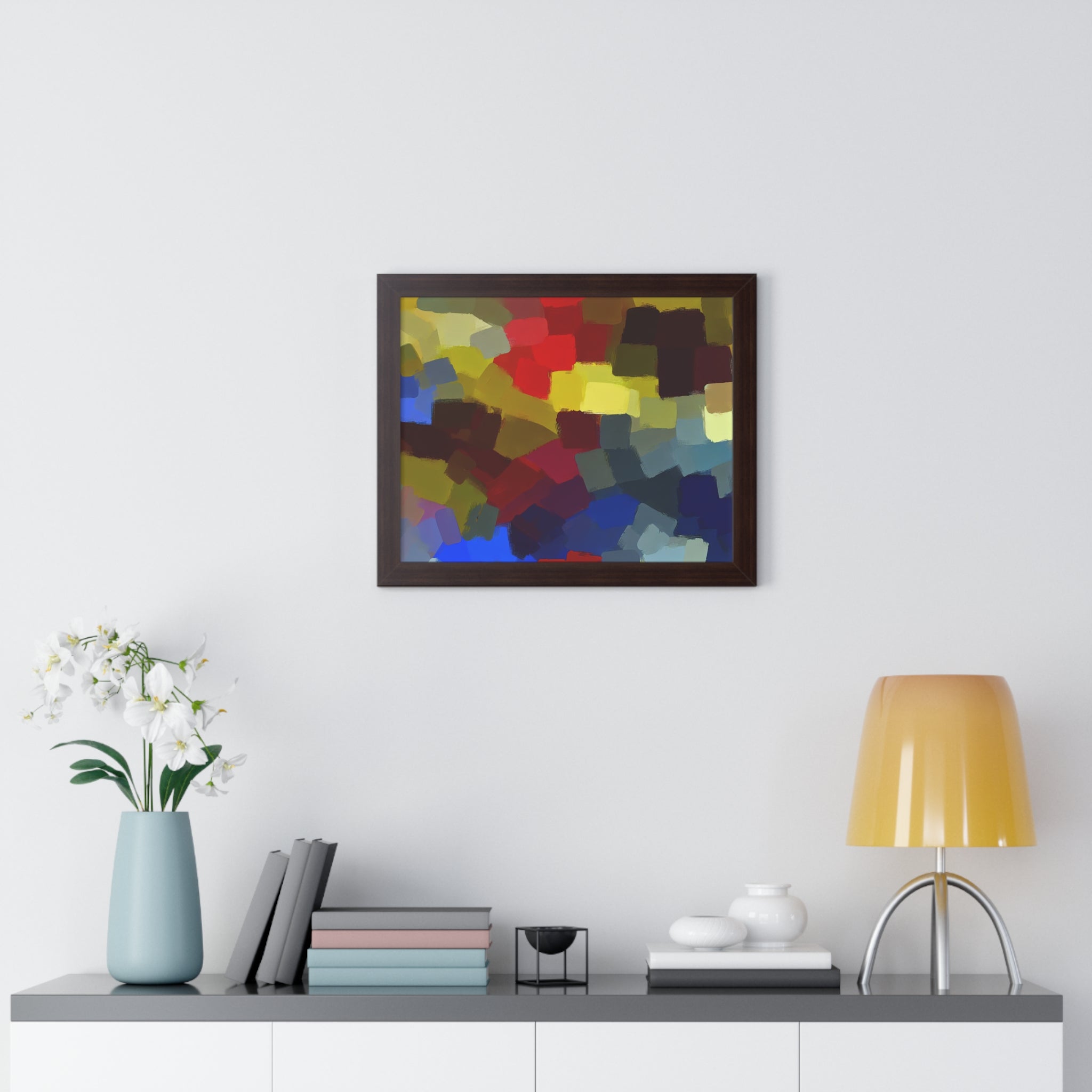 Rhythm of Colors | Framed Print