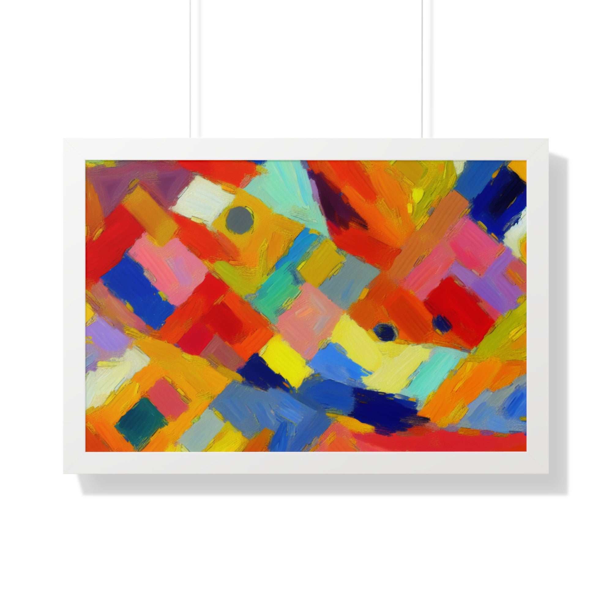 Dynamic Harmony in Color | Framed Print