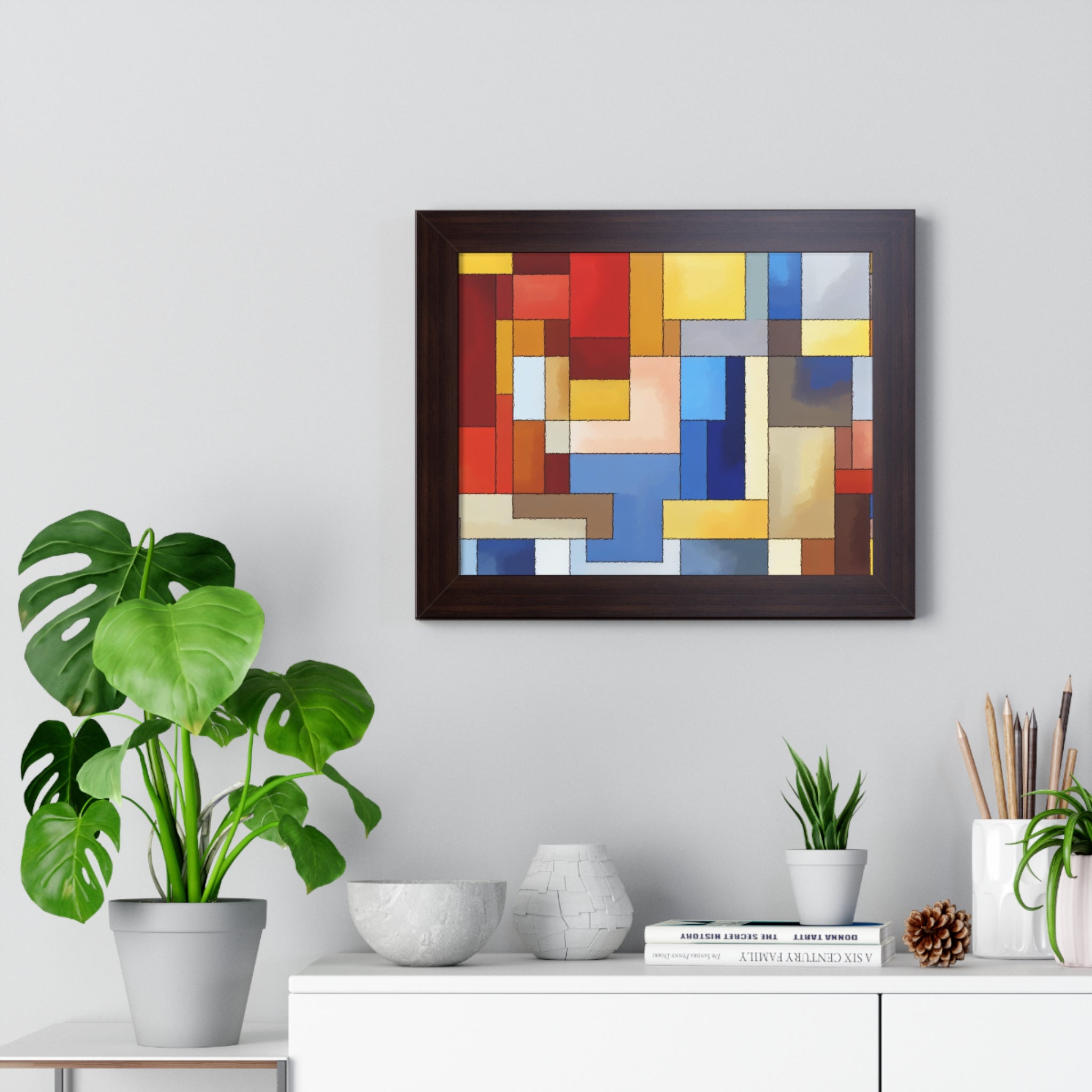 Fragmented Resonance | Framed Print