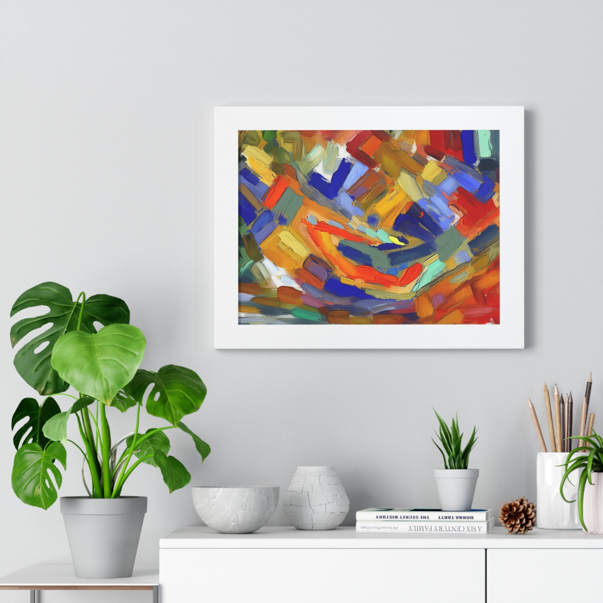 Kaleidoscopic Whirlwind | Framed Print