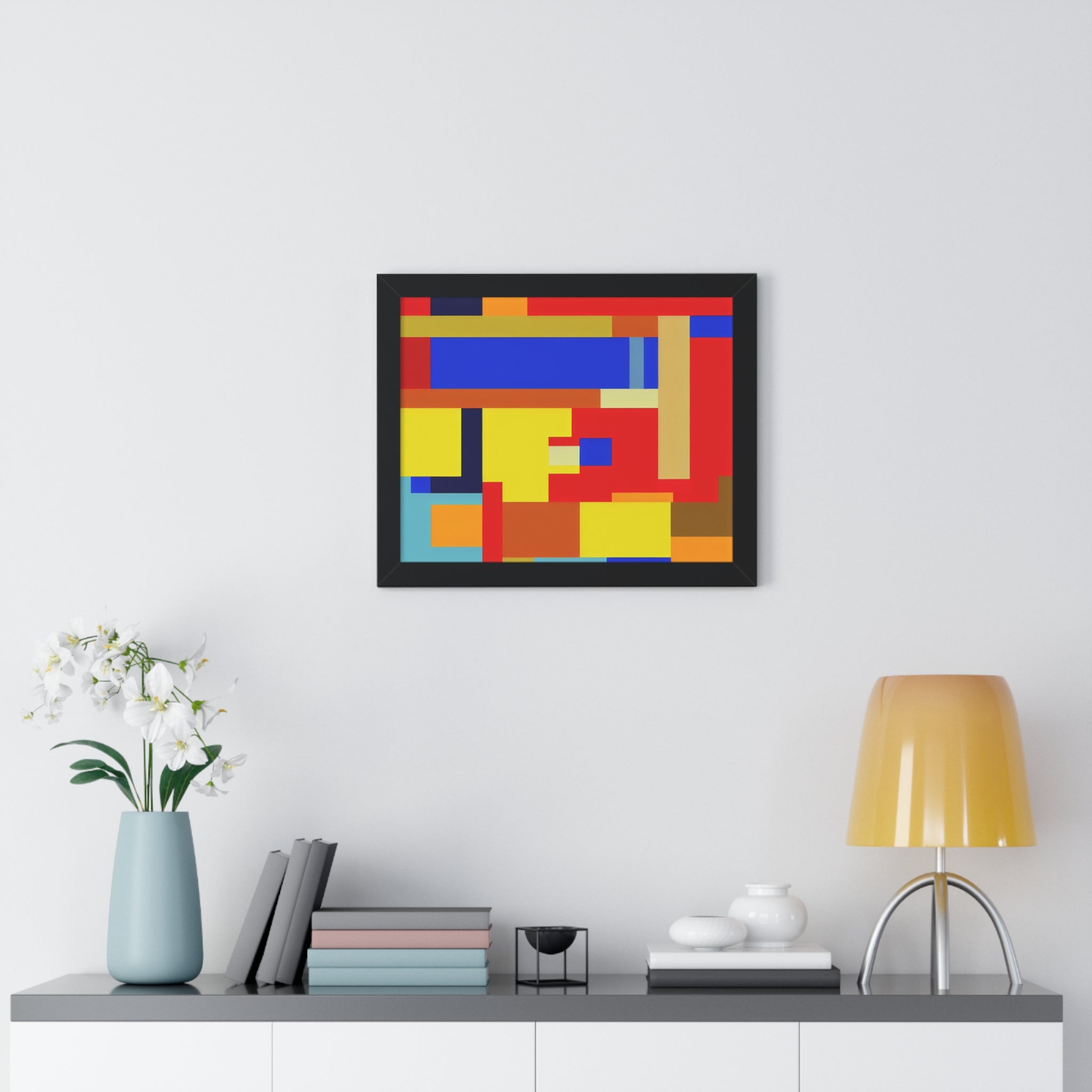 Vibrant Harmony Unleashed | Framed Print