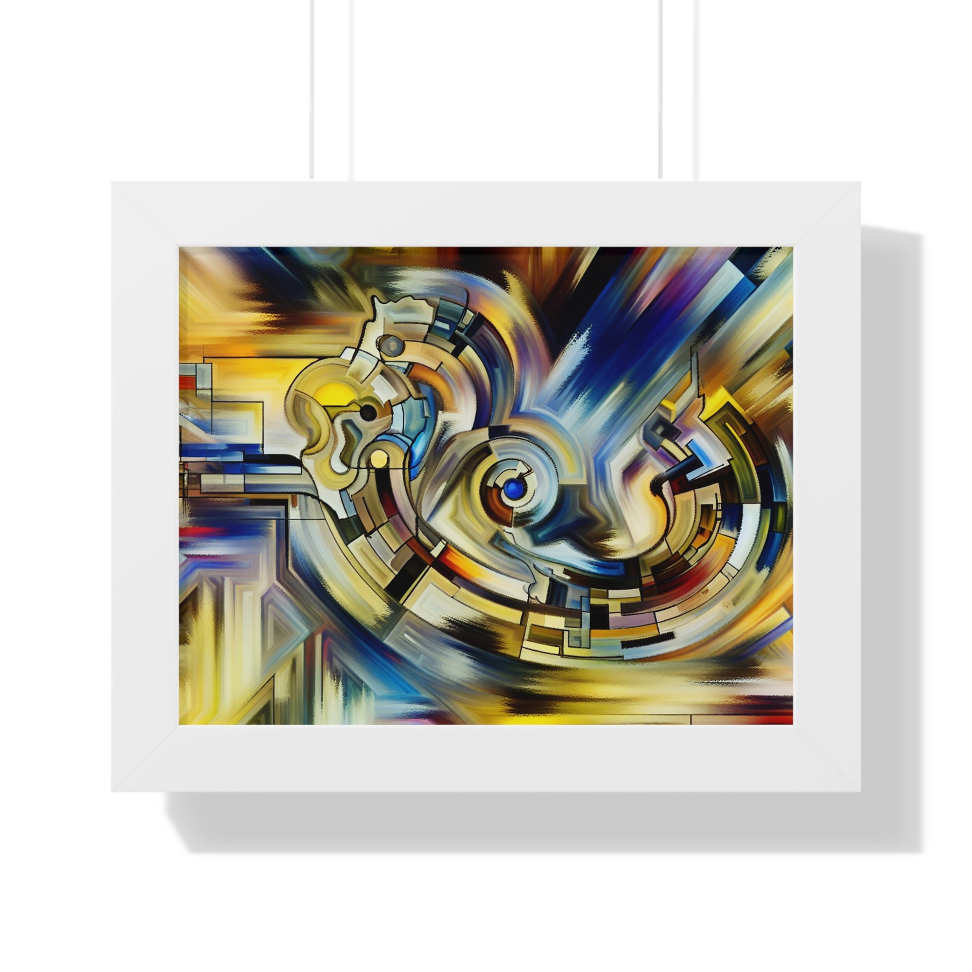 Kinetic Symphony of Chaos | Framed Print