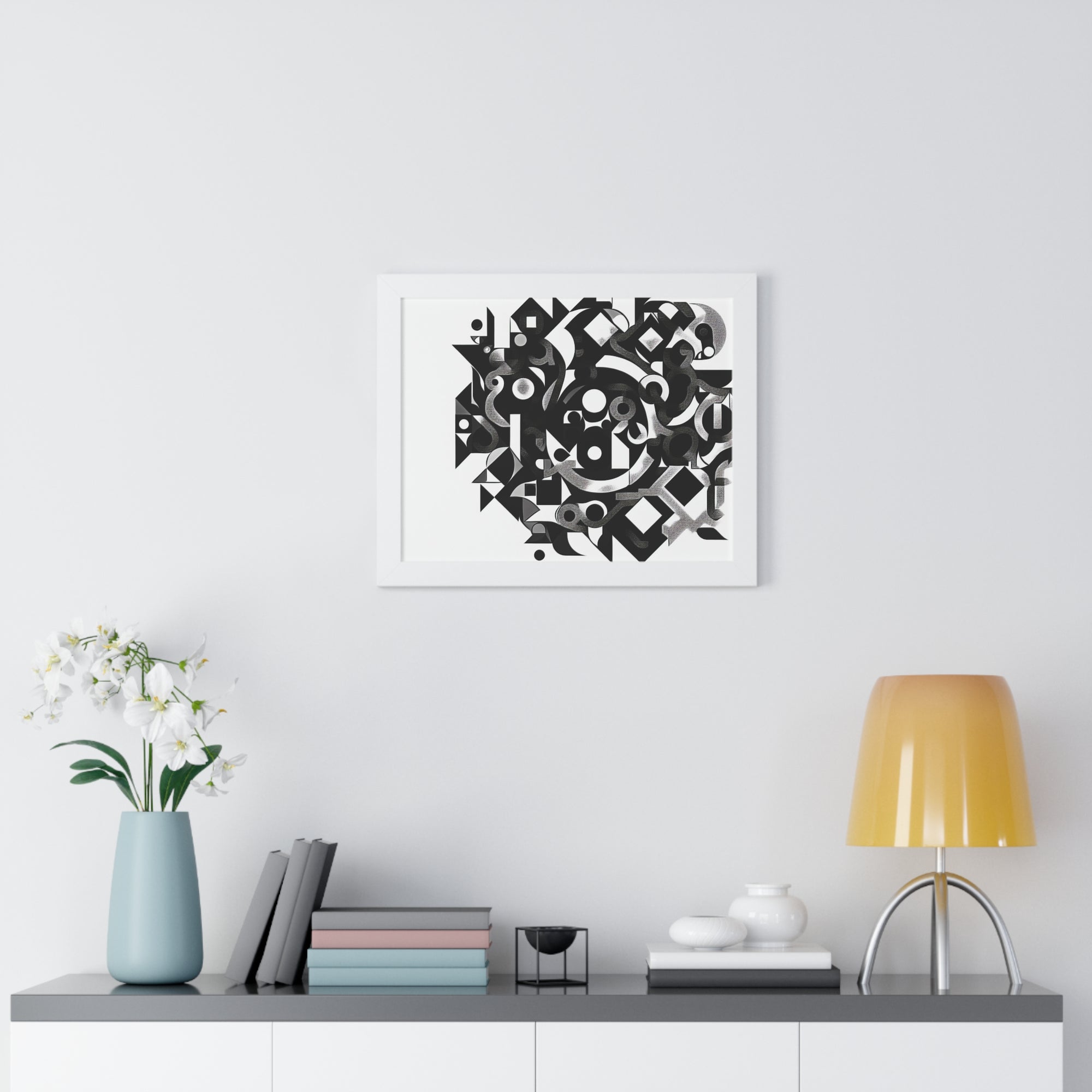 Eclipse of Contrast | Framed Print