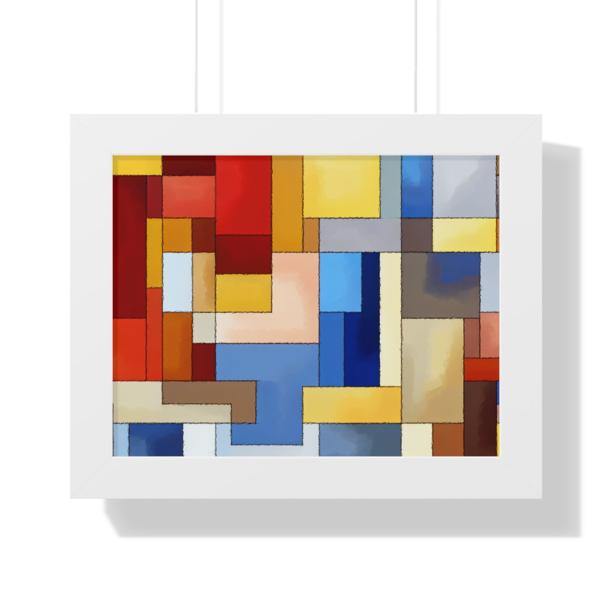 Fragmented Resonance | Framed Print