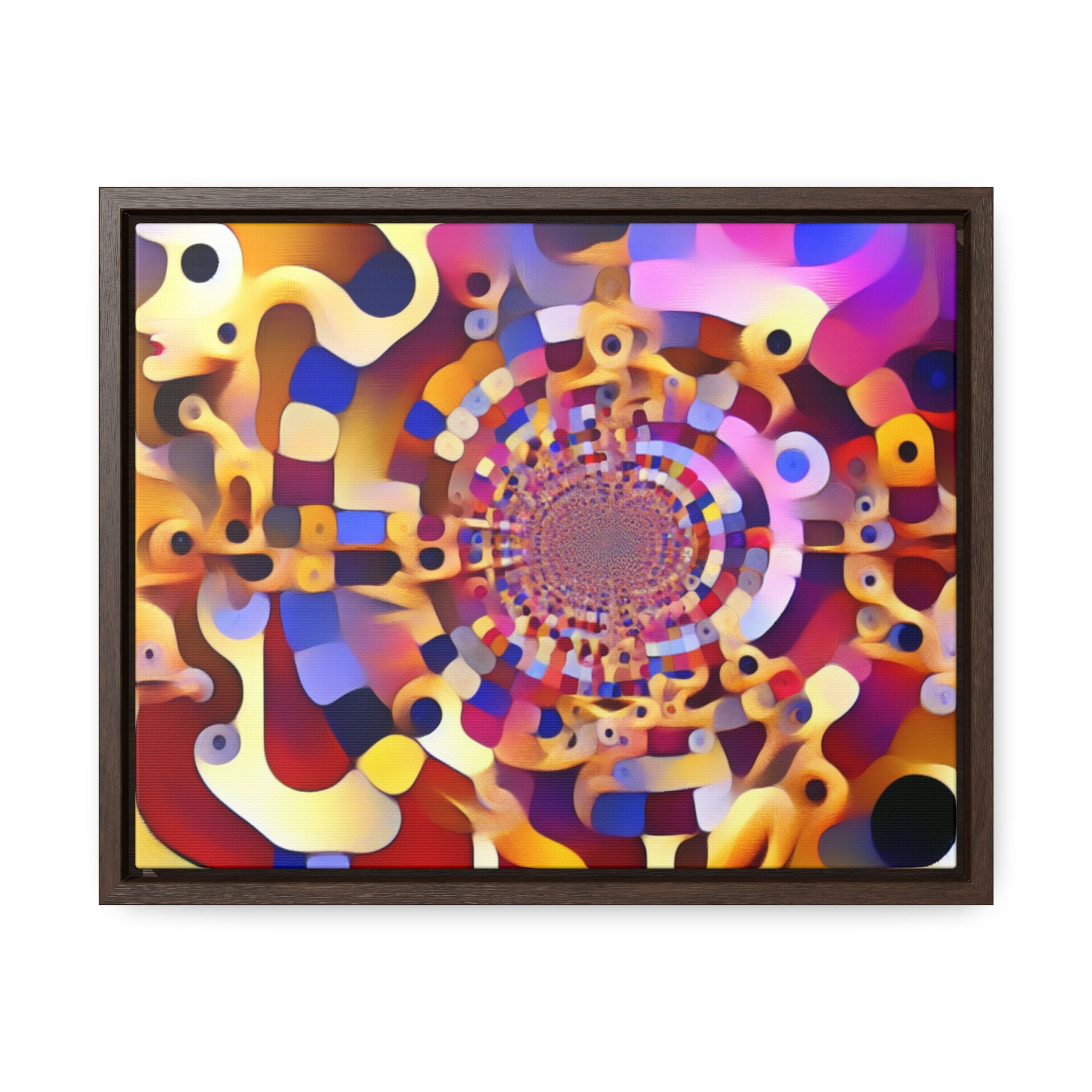 Whispers of Color Dreams | Framed Canvas