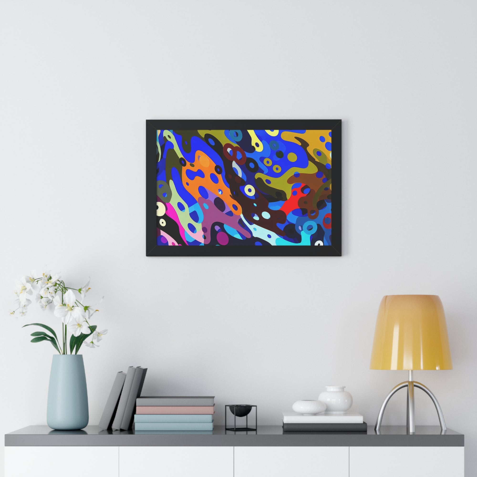 Anime Symphony in Color | Framed Print