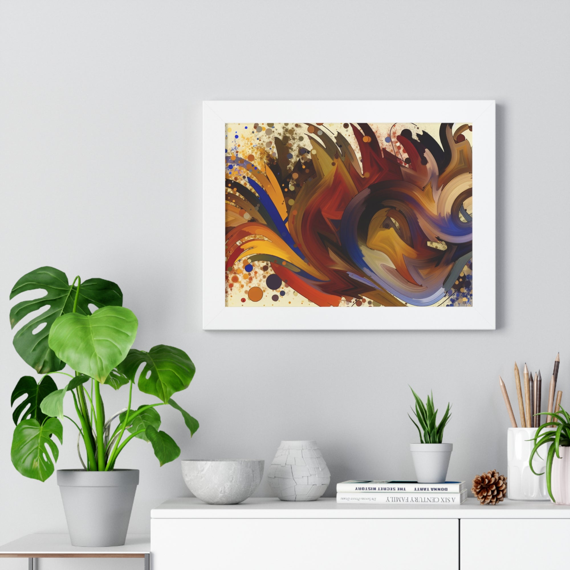 Primal Energies Unleashed | Framed Print