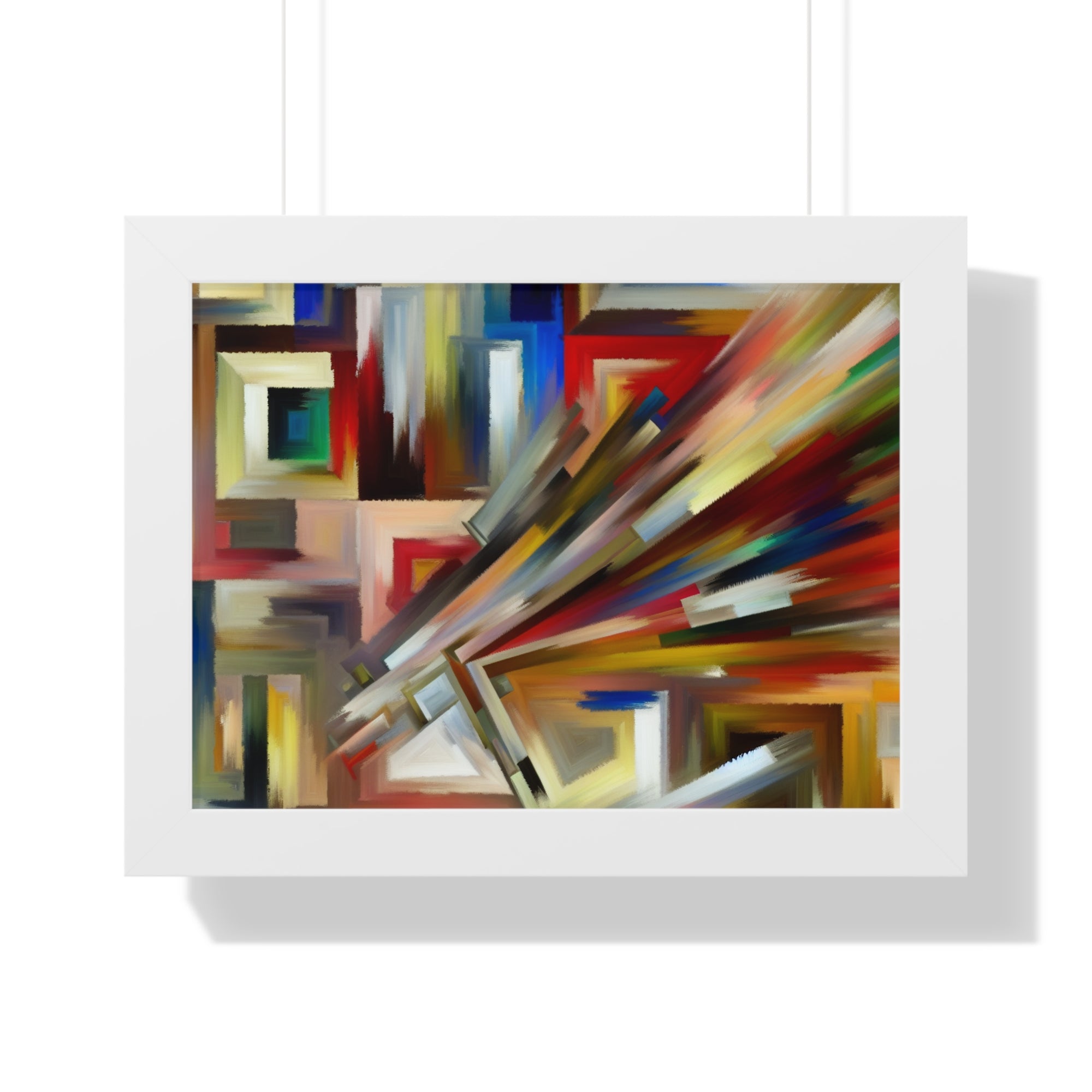 Urban Velocity and Chaos | Framed Print