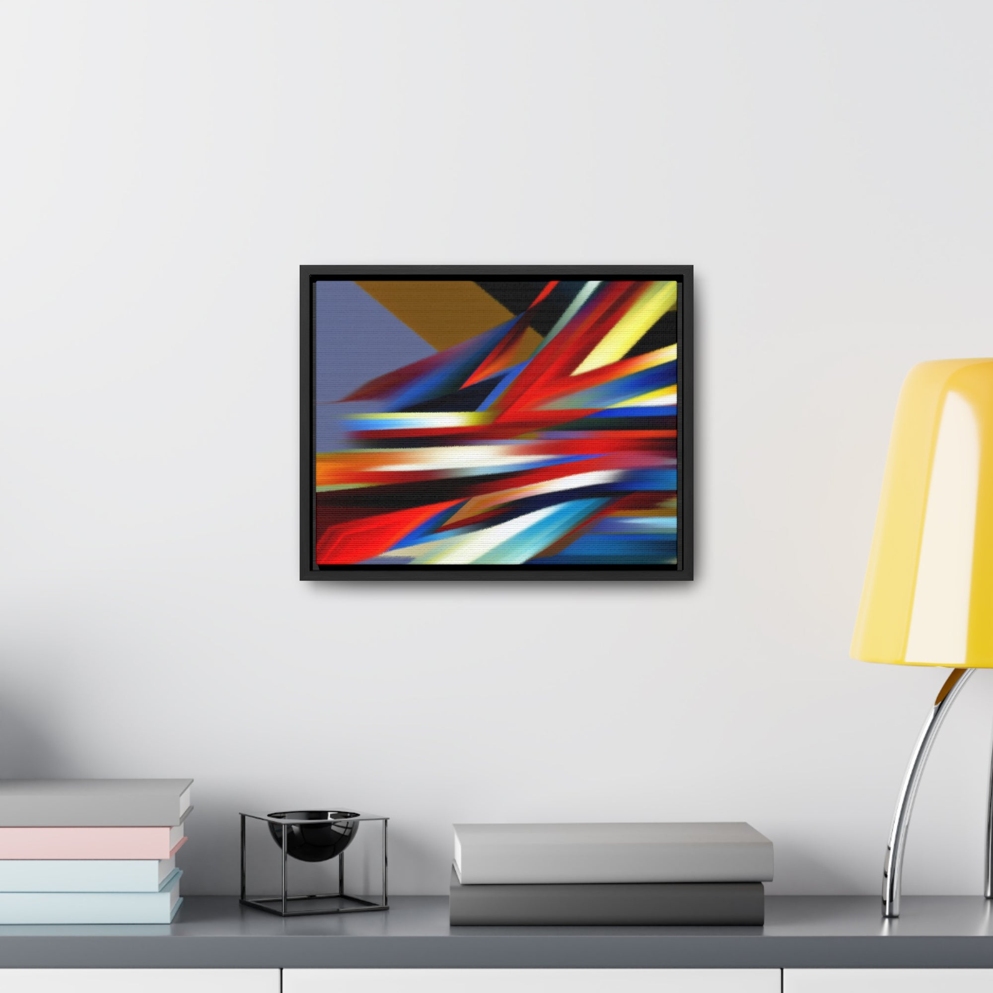 Chaotic Harmony Expressed | Framed Canvas