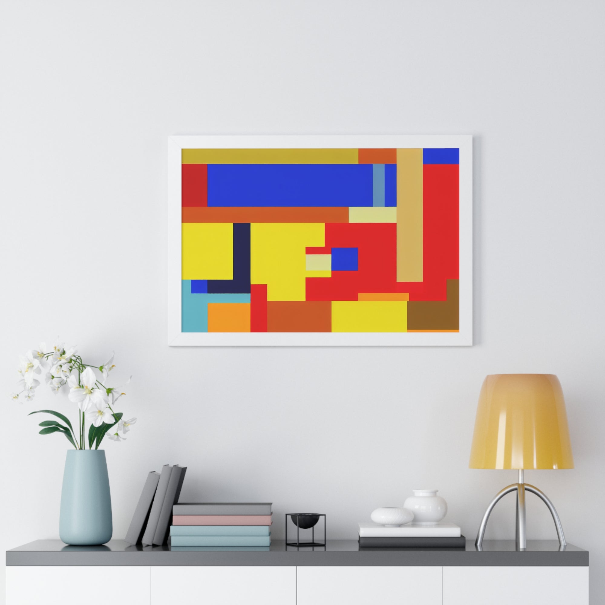 Vibrant Harmony Unleashed | Framed Print