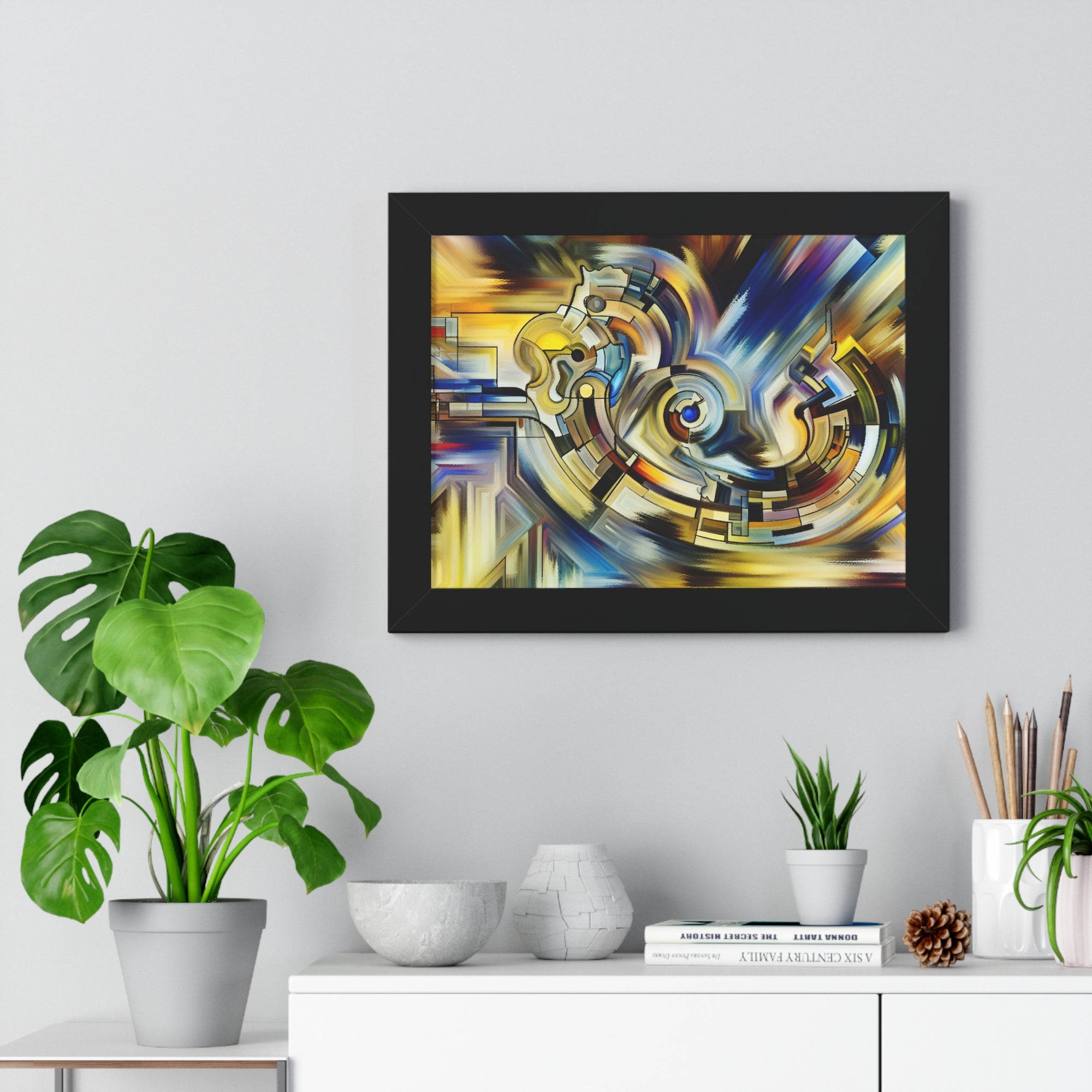 Kinetic Symphony of Chaos | Framed Print