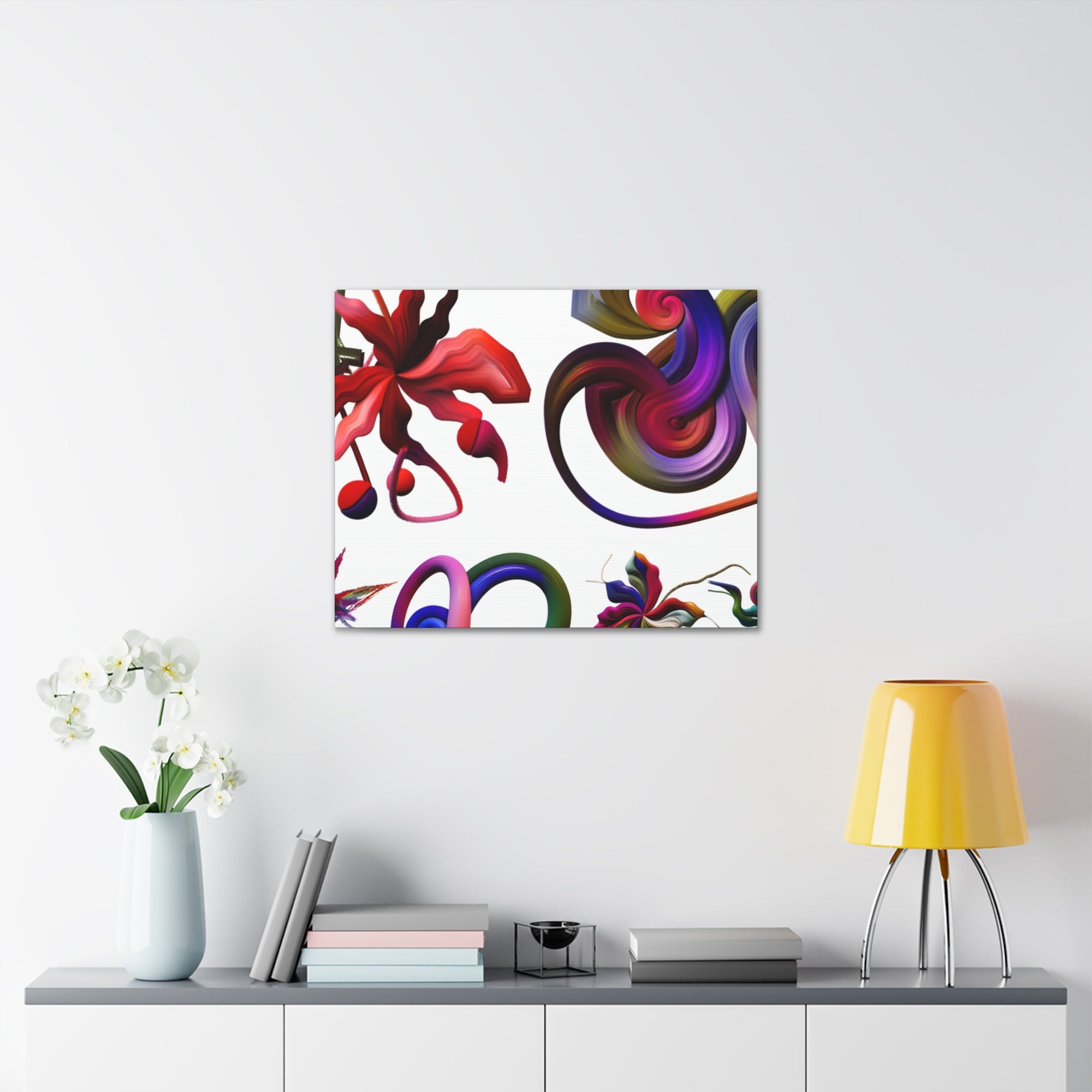 Botanical Whirl and Bloom | Canvas