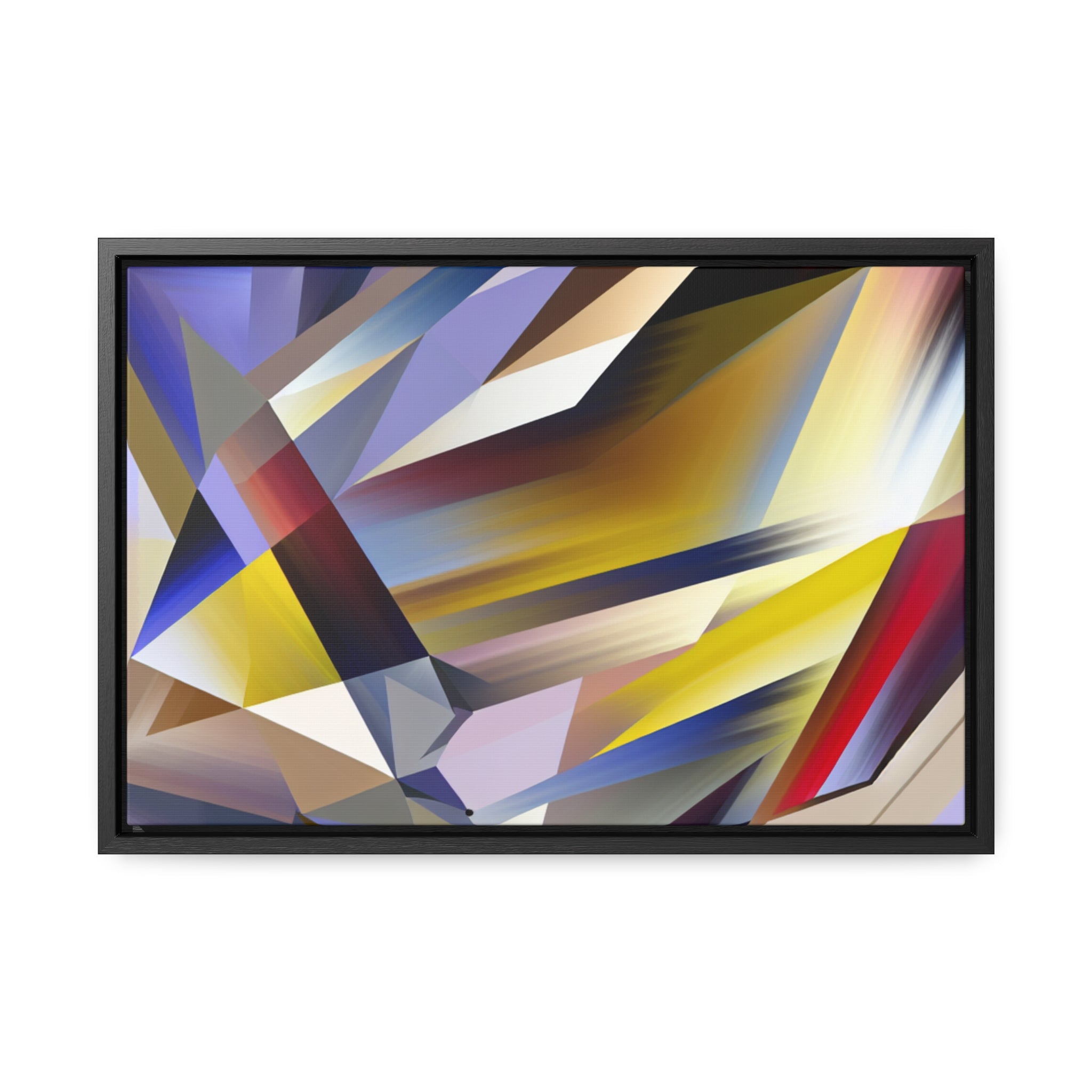 Velocity and Color Harmony | Framed Canvas