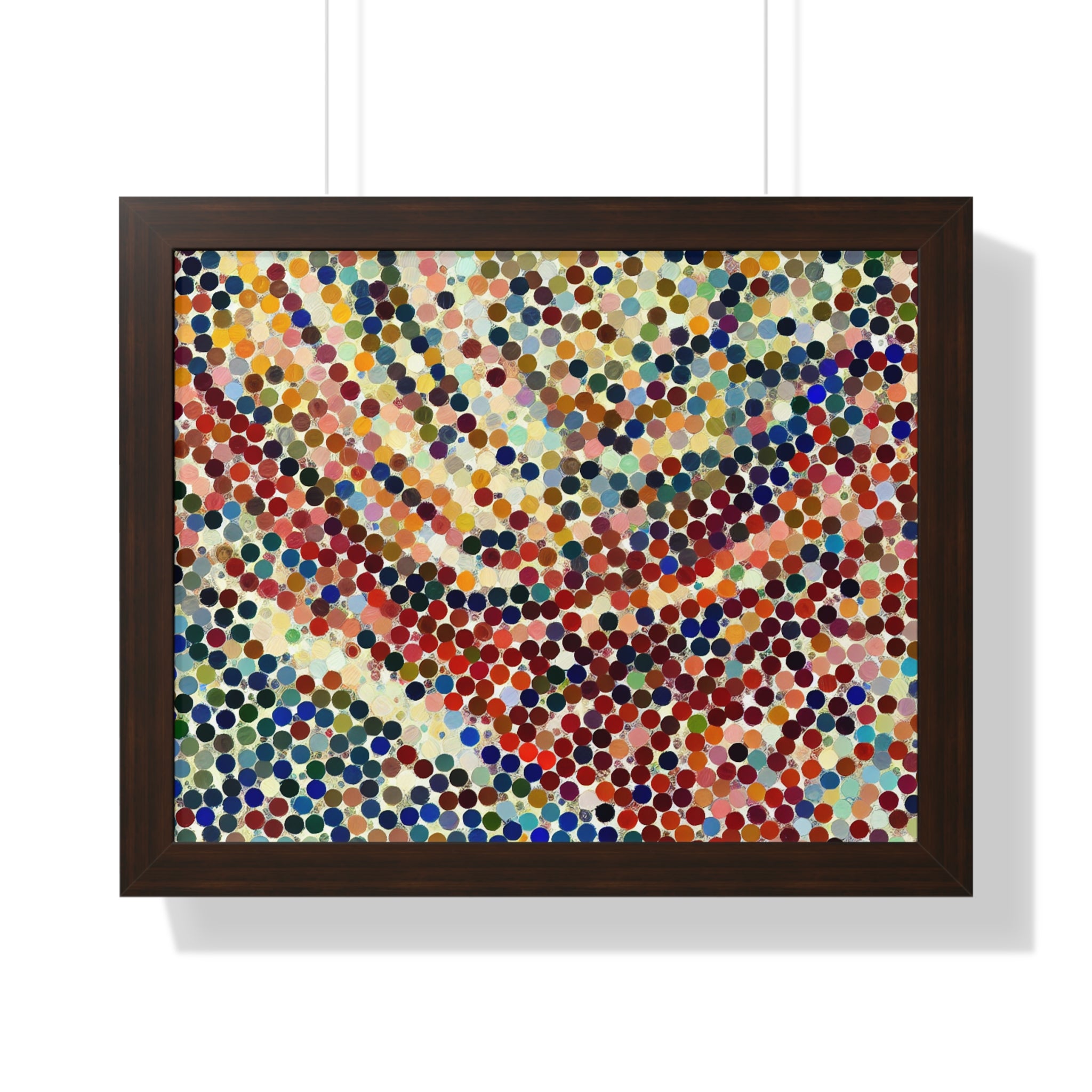 Waves of Colorful Whispers | Framed Print