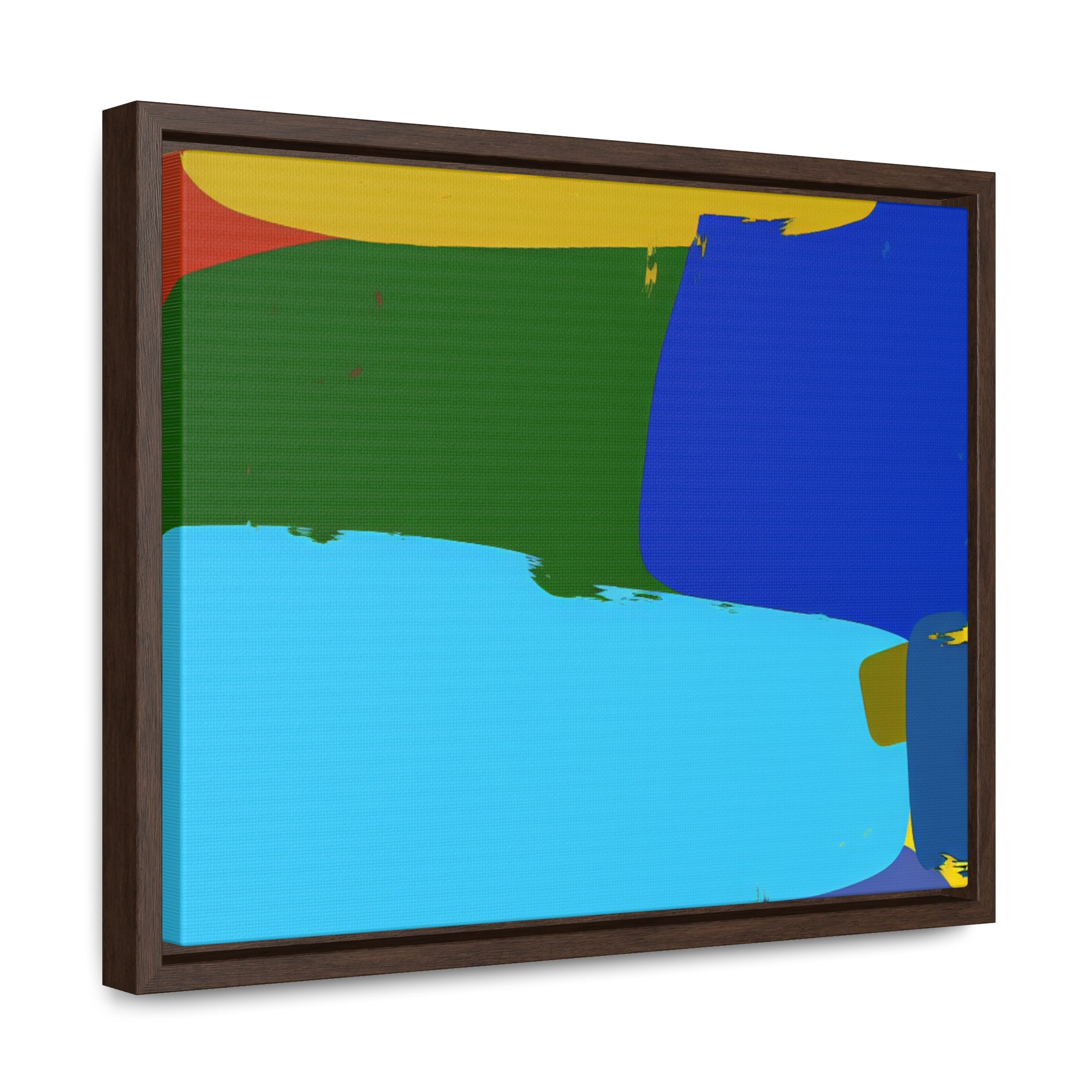 Vibrant Echoes of Energy | Framed Canvas