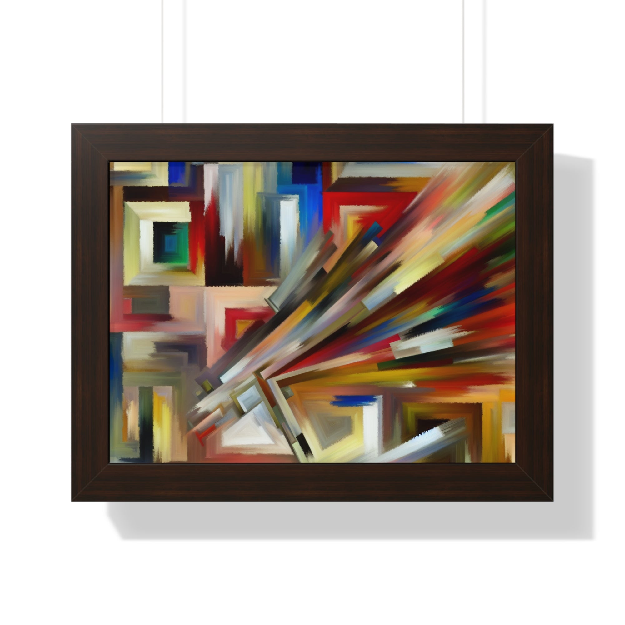 Urban Velocity and Chaos | Framed Print