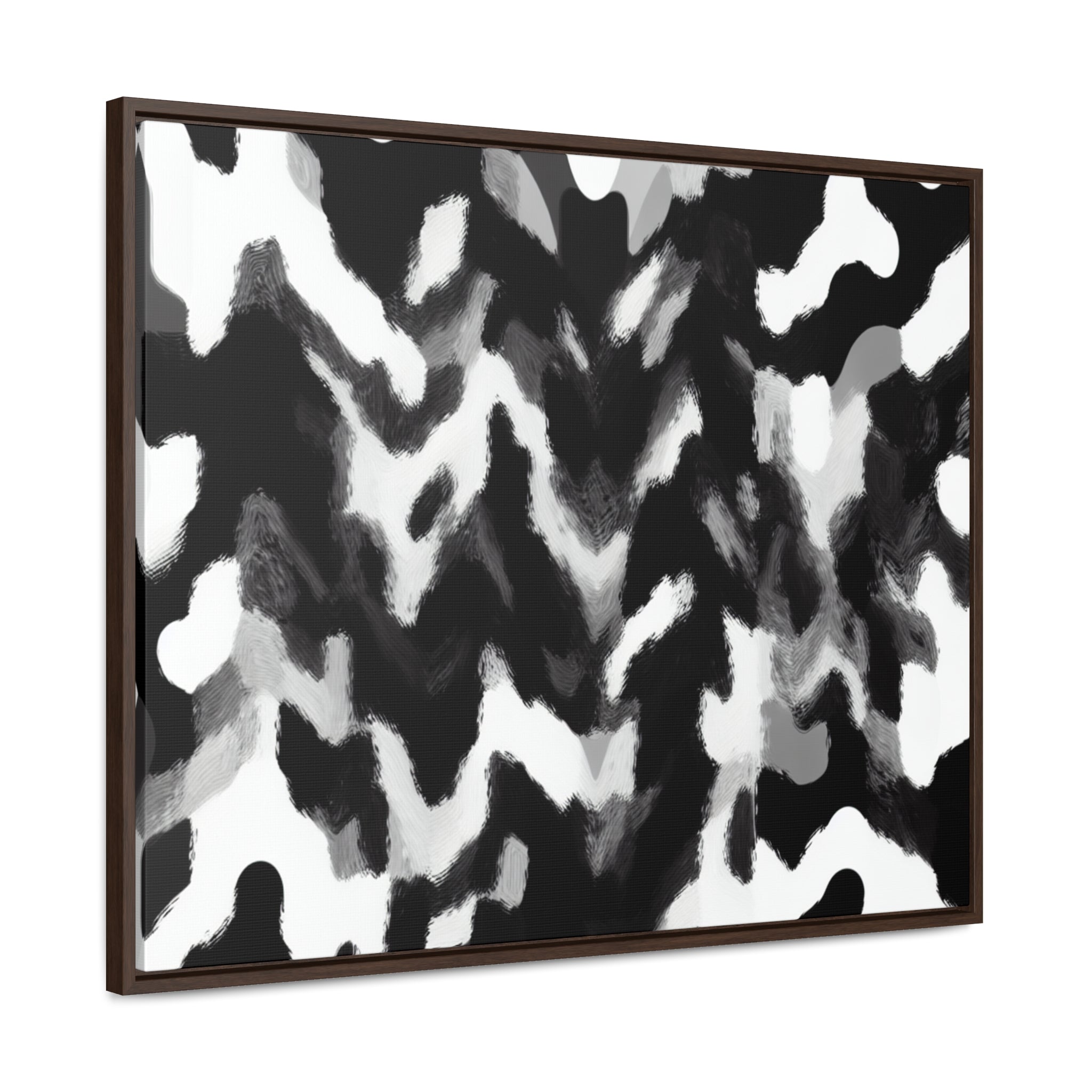 Rhythmic Duality | Framed Canvas