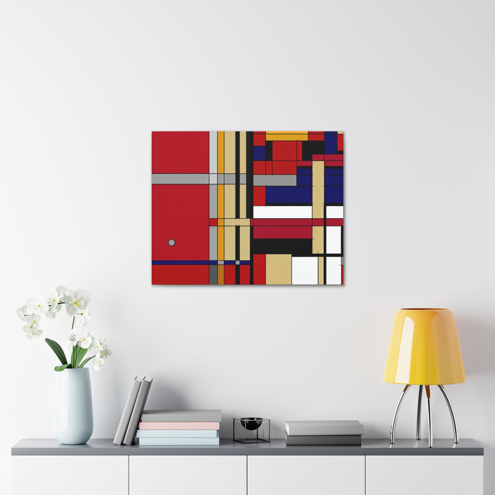 Dynamic Harmony of Shapes | Canvas