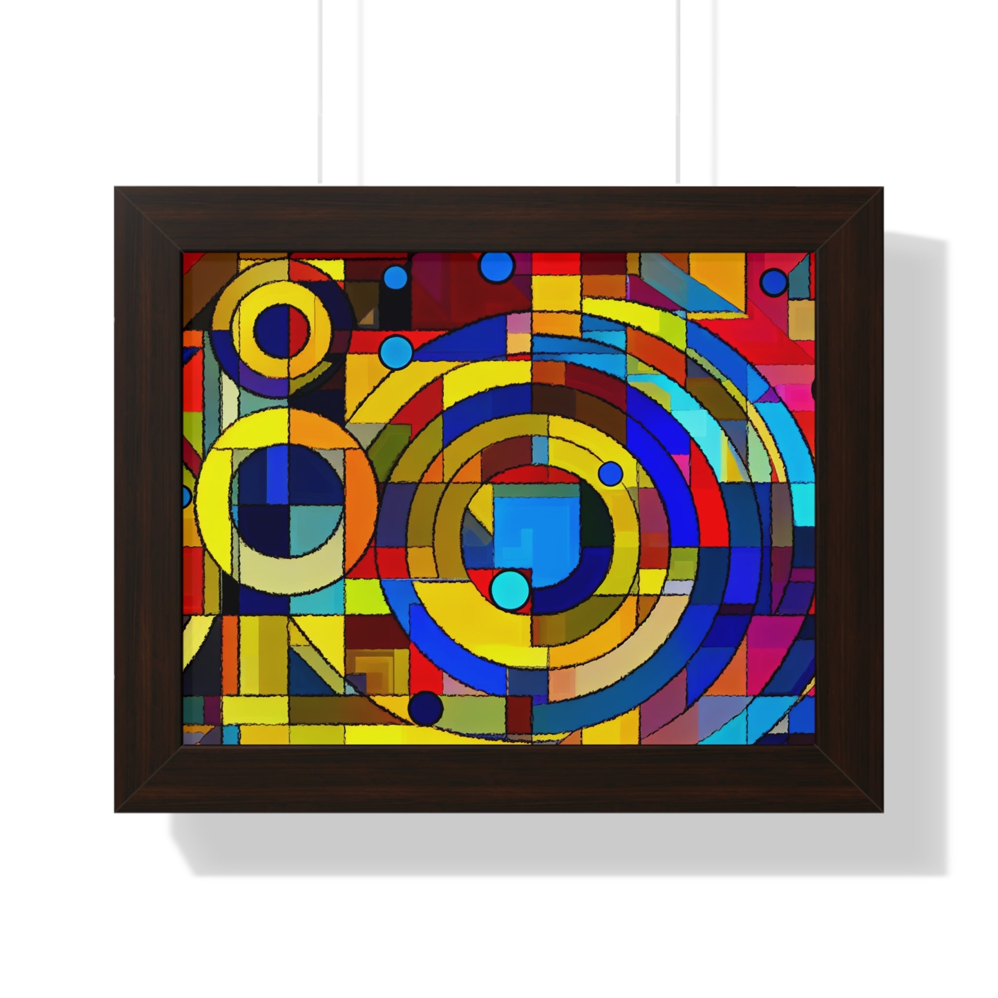 Dynamic Chaos and Harmony | Framed Print