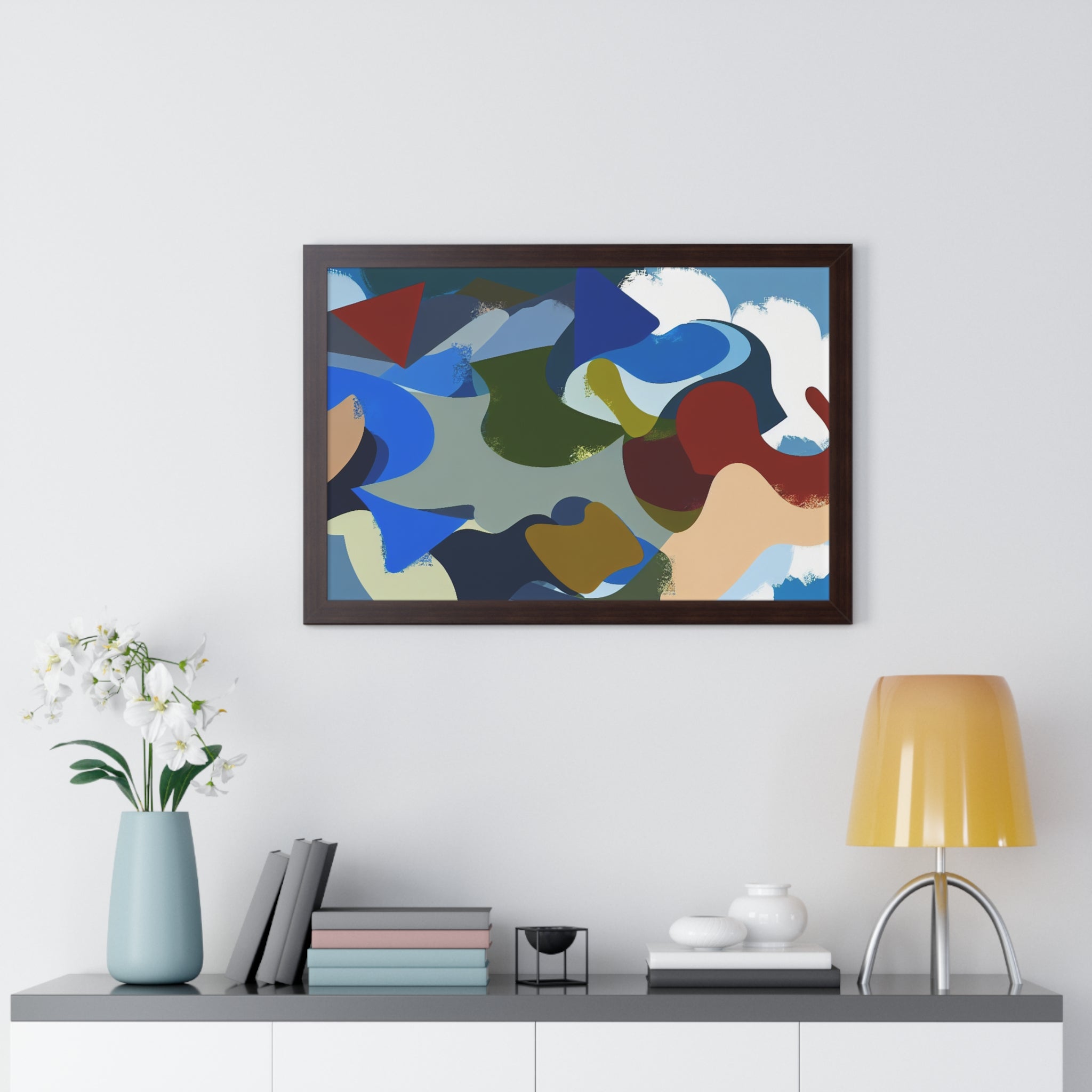 Elysian Echoes of Earth | Framed Print