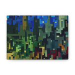 Metalline Urban Reverie | Canvas