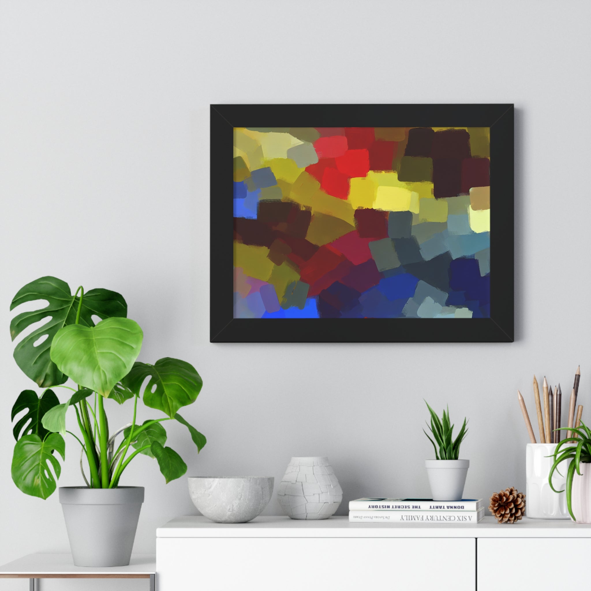 Rhythm of Colors | Framed Print