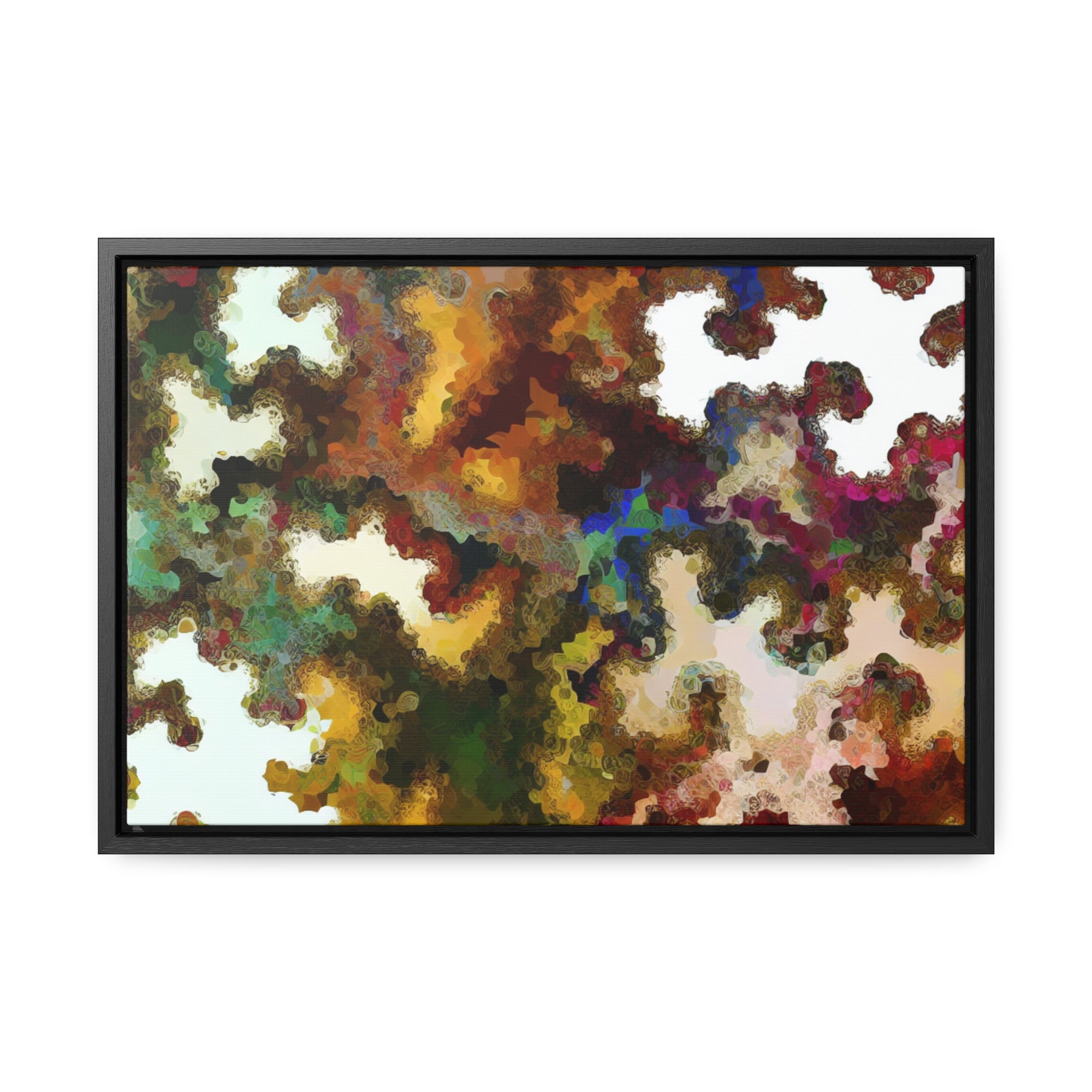 Petals in Motion | Framed Canvas