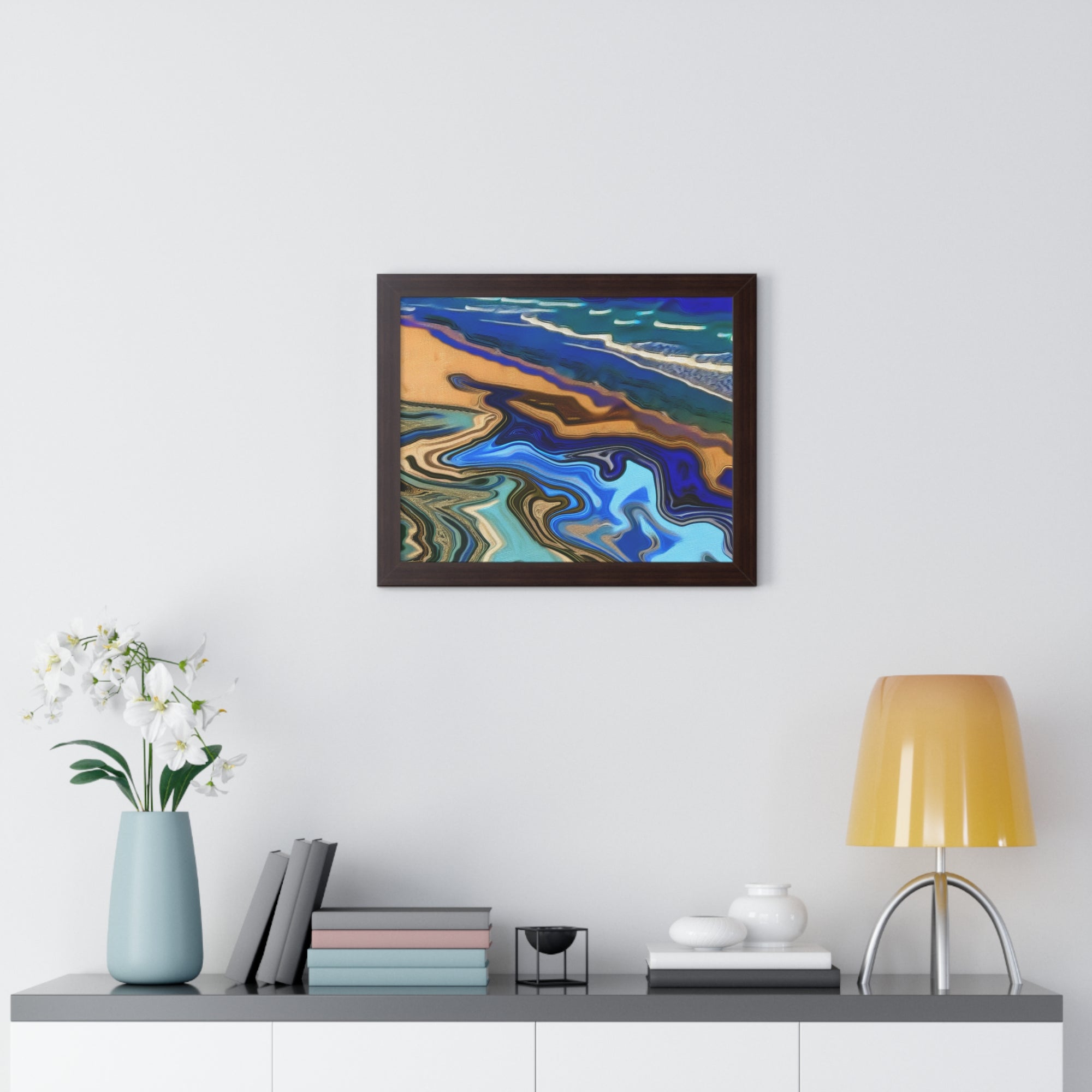 Tidal Whisperings | Framed Print