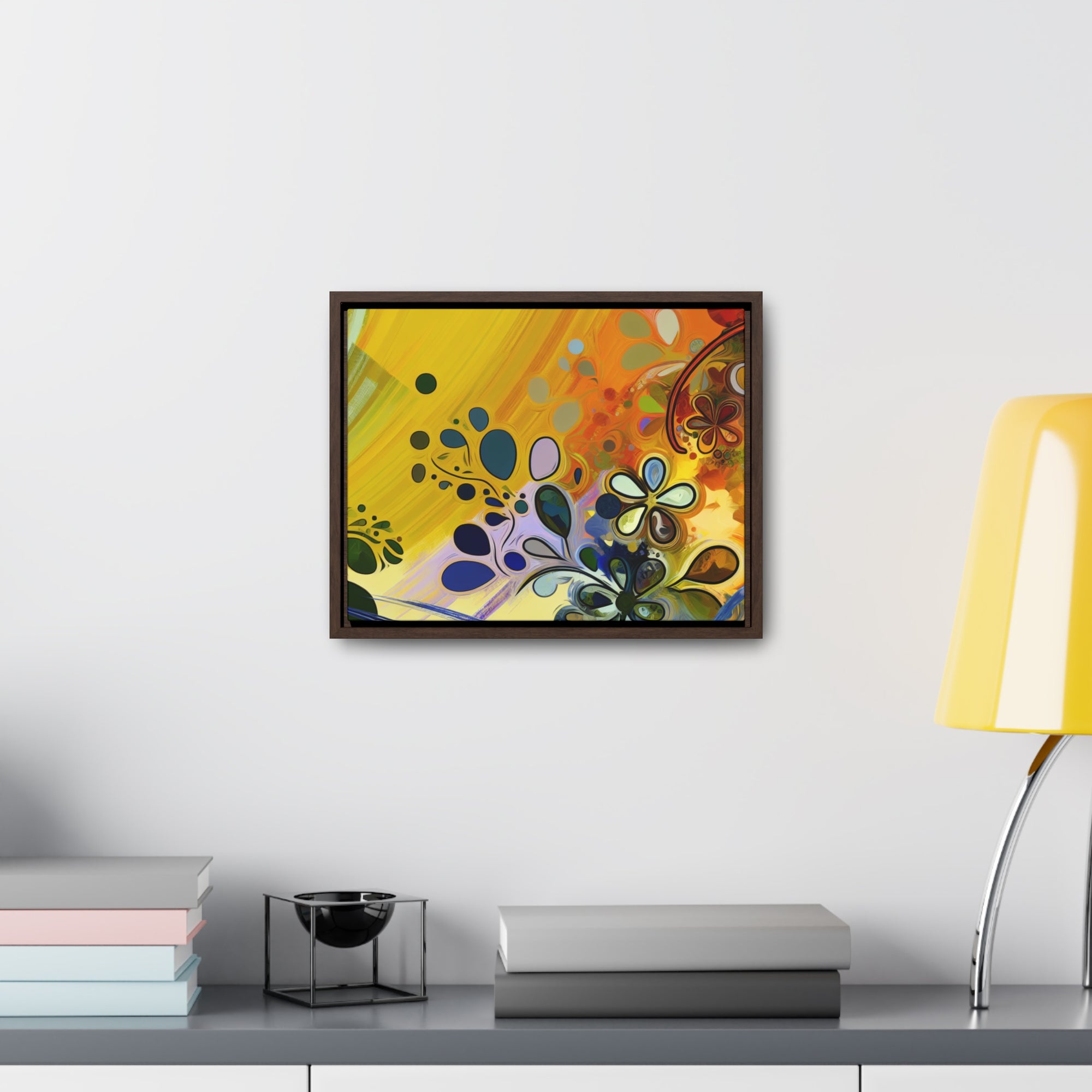 Whimsy in Bloom | Framed Canvas