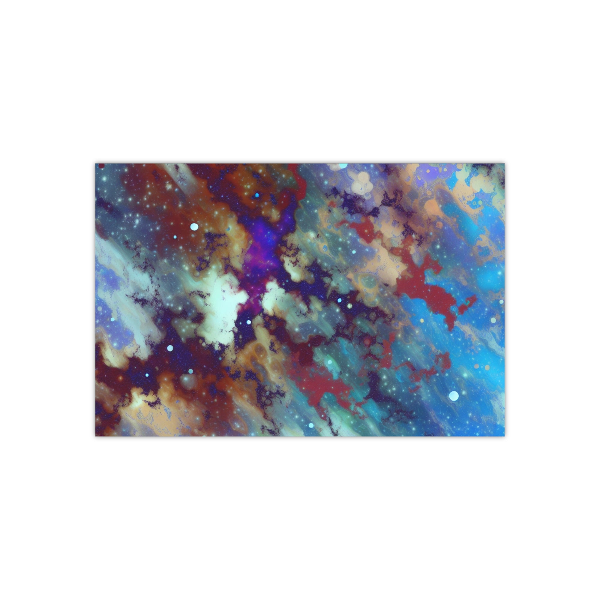 Stellar Whispers and Cosmic Dreams | Satin Print