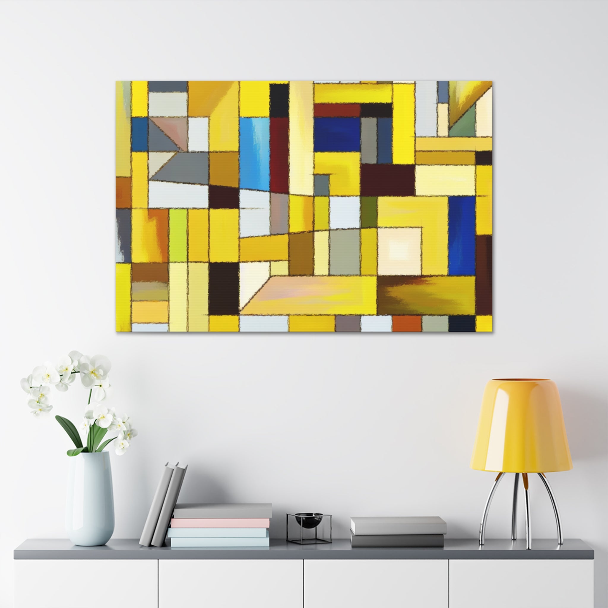 Chromatic Fragments and Light | Canvas