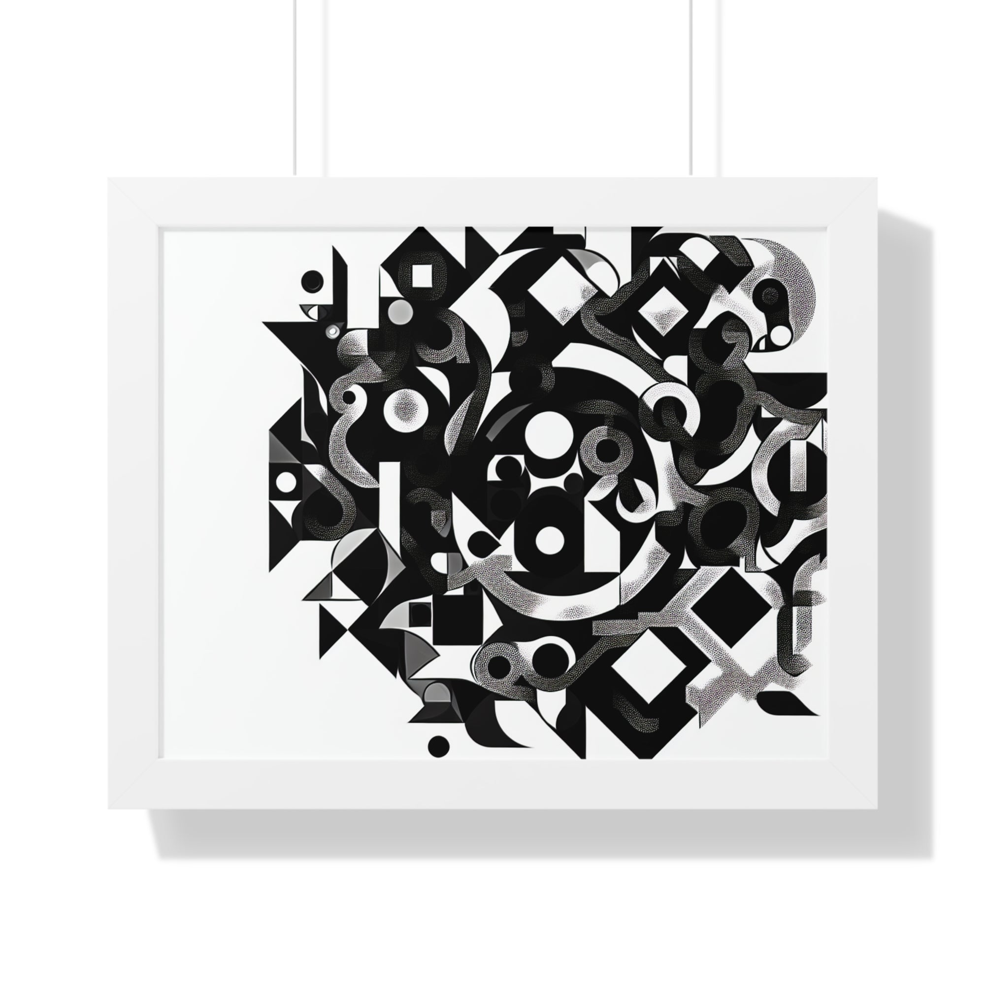 Eclipse of Contrast | Framed Print