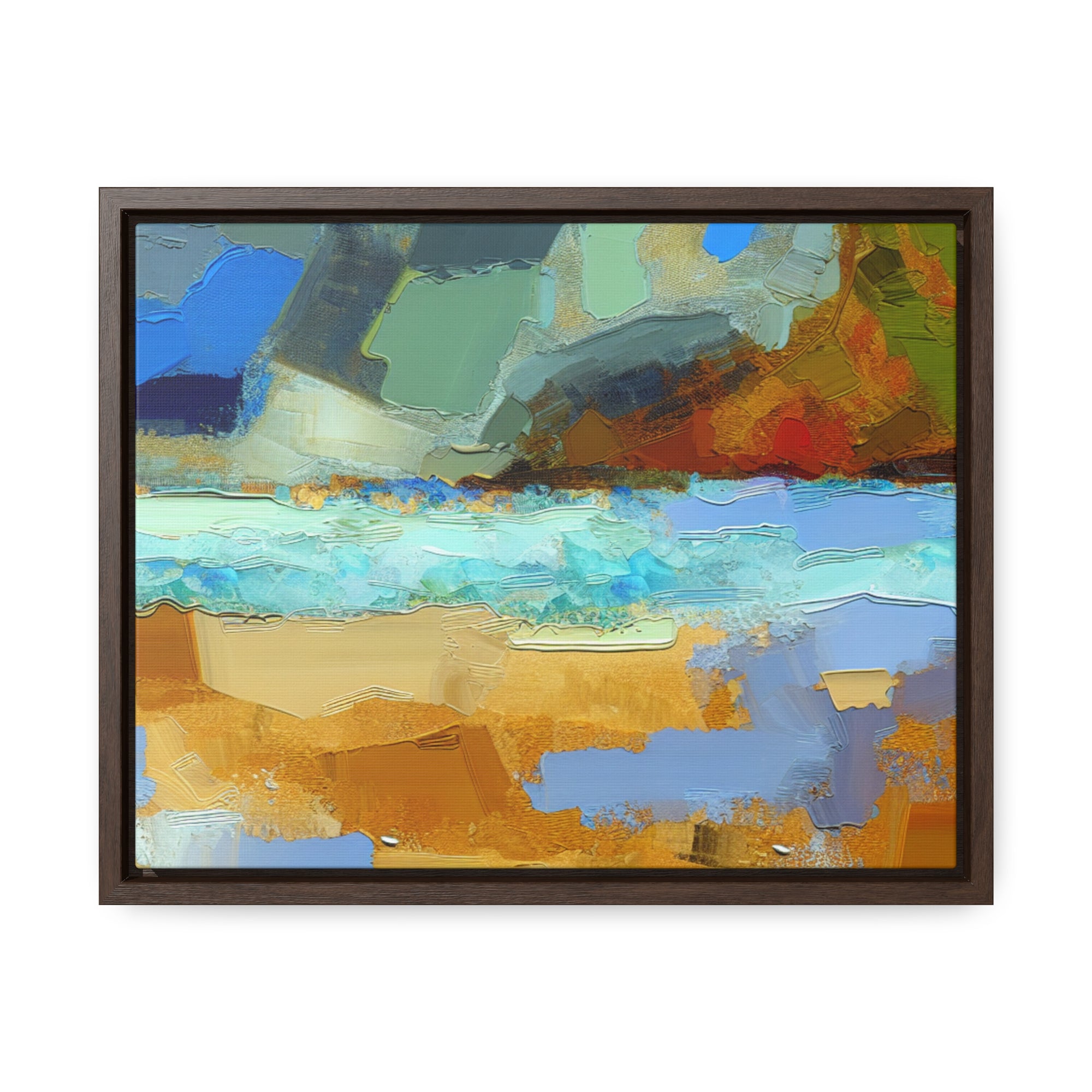 Seaside Reverie | Framed Canvas