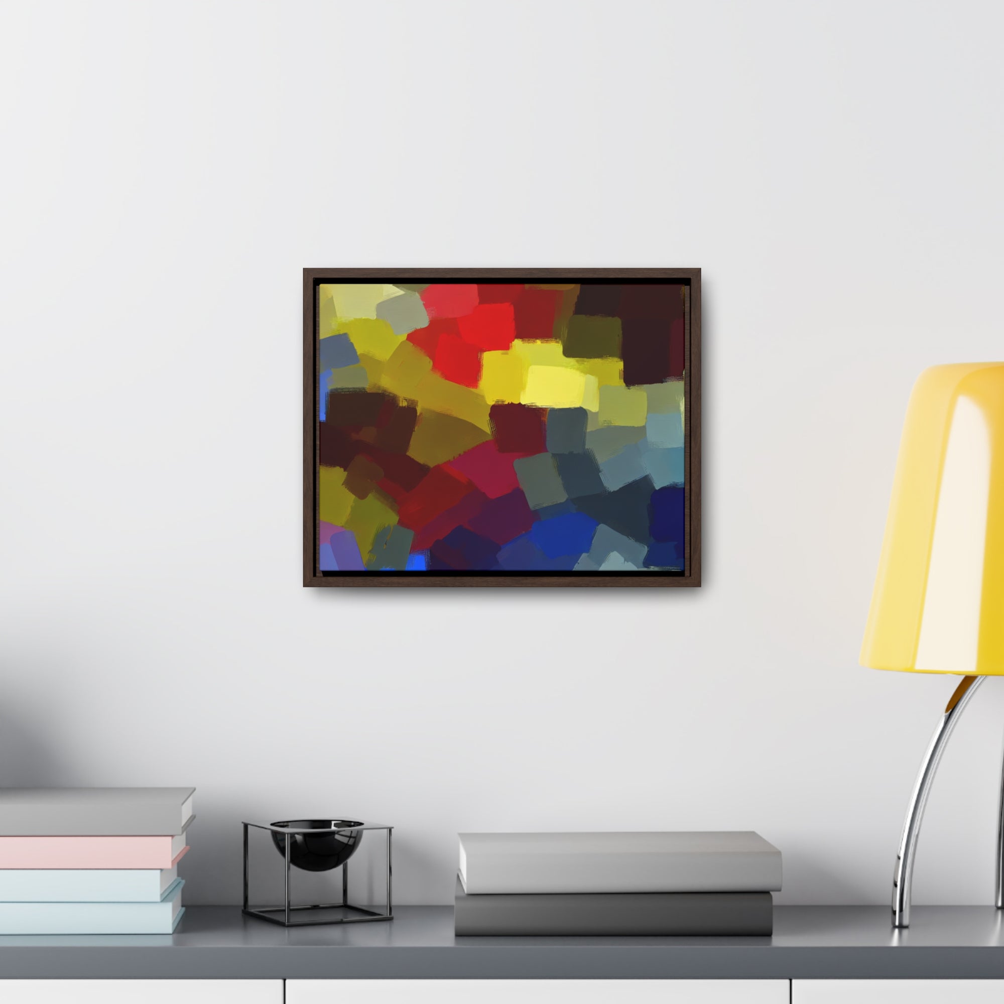 Rhythm of Colors | Framed Canvas