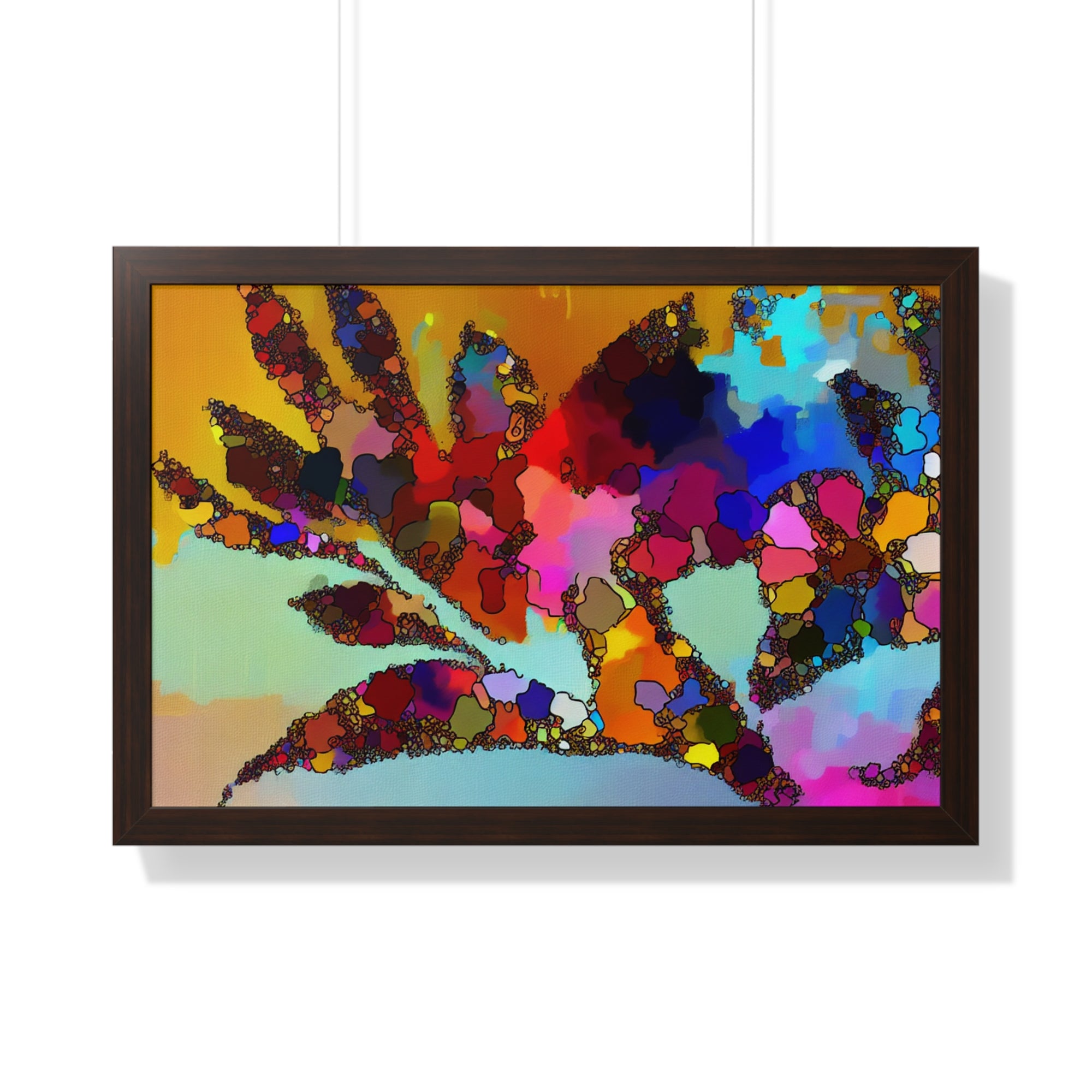 Botanical Rhythm and Flow | Framed Print