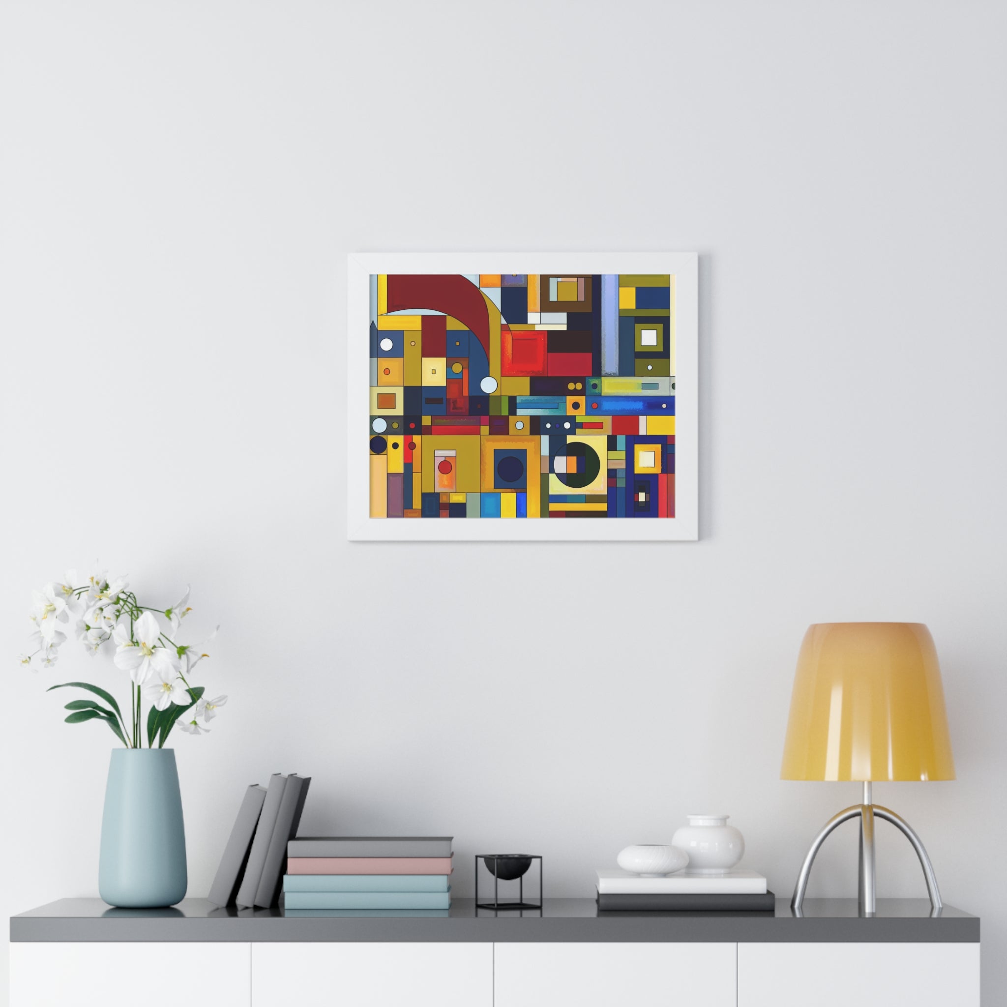 Chromatic Intersections | Framed Print