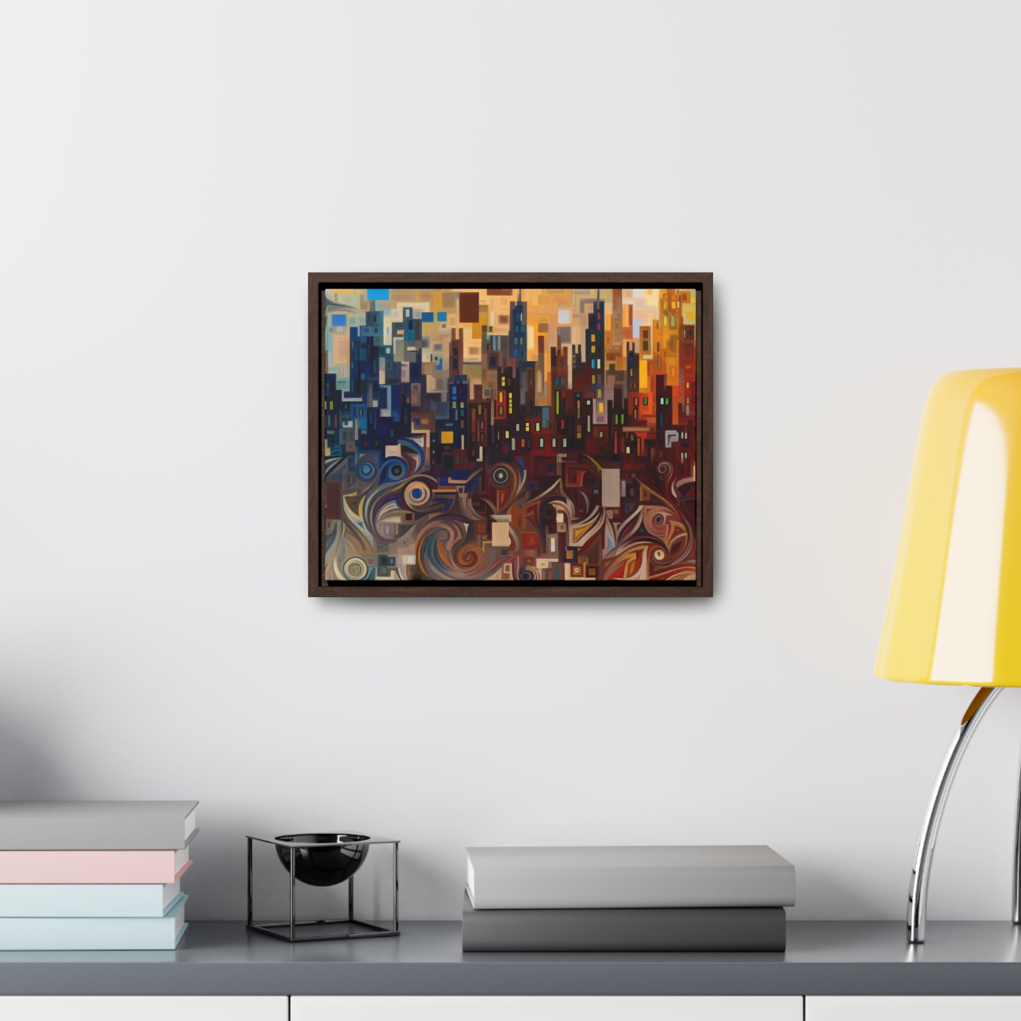 Metropolitan Rhythm | Framed Canvas