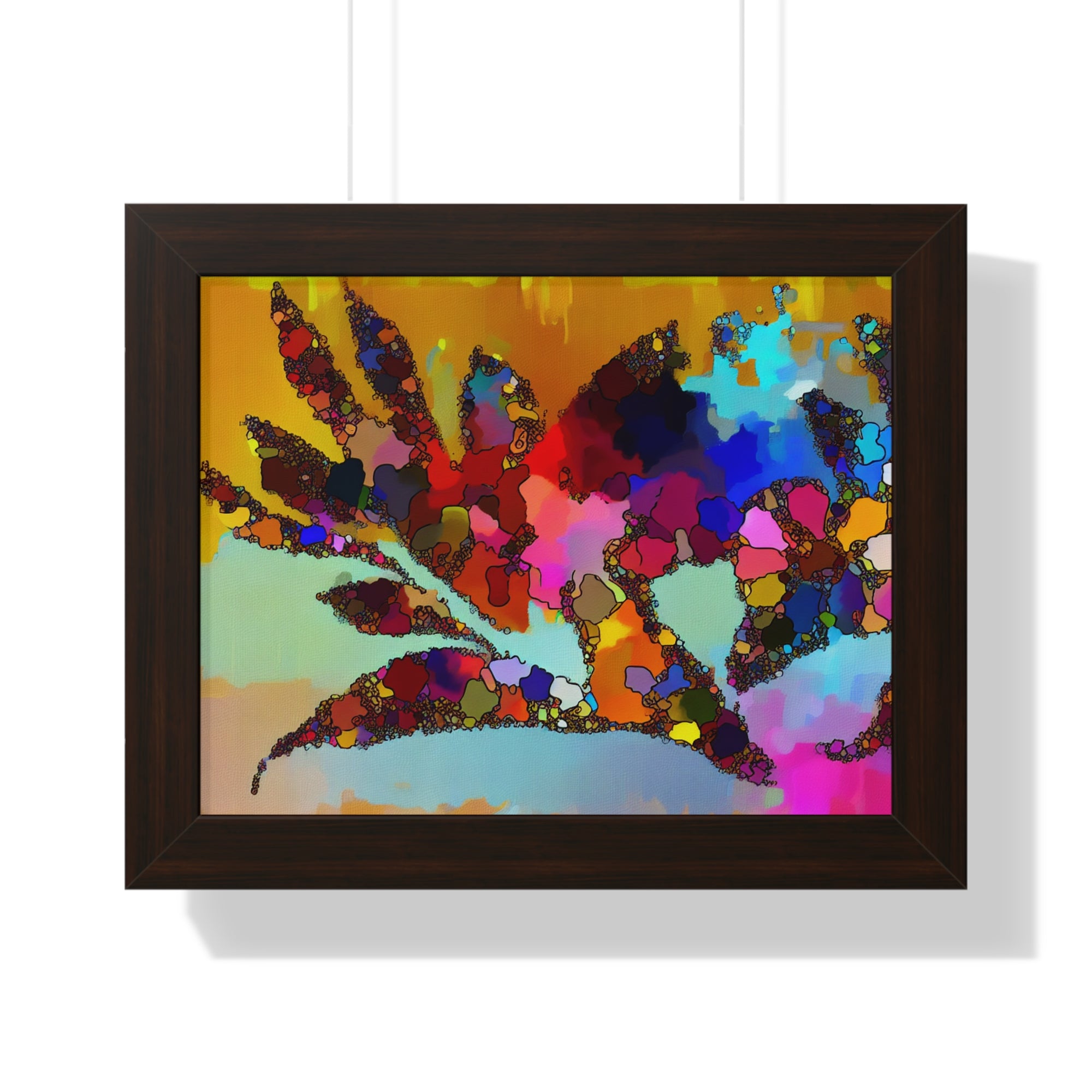 Botanical Rhythm and Flow | Framed Print