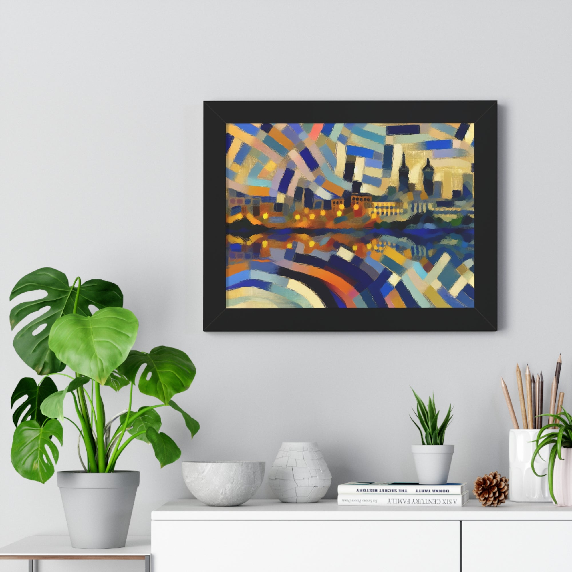 Urban Mirage and Flow | Framed Print