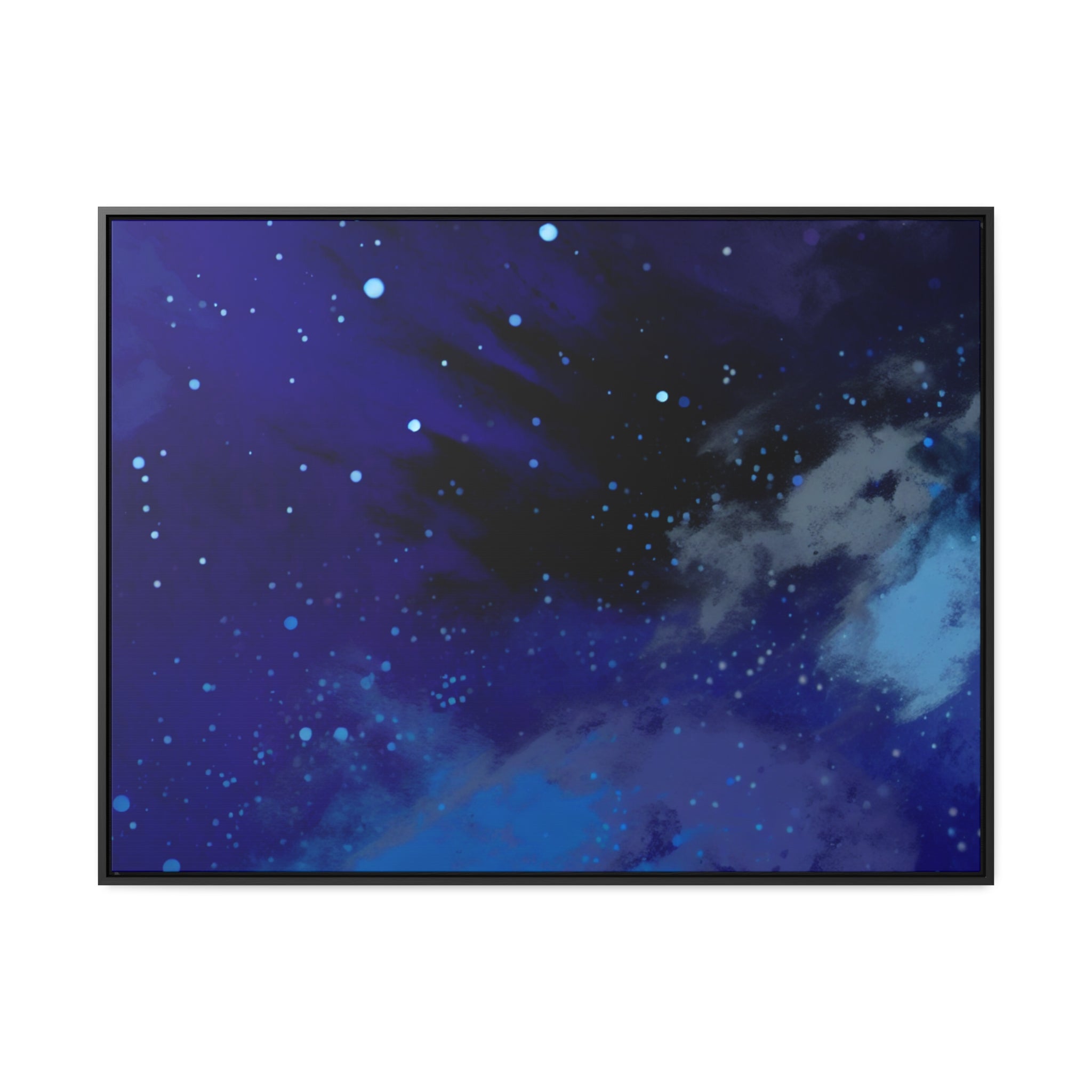 Ethereal Celestial Whirlwind | Framed Canvas