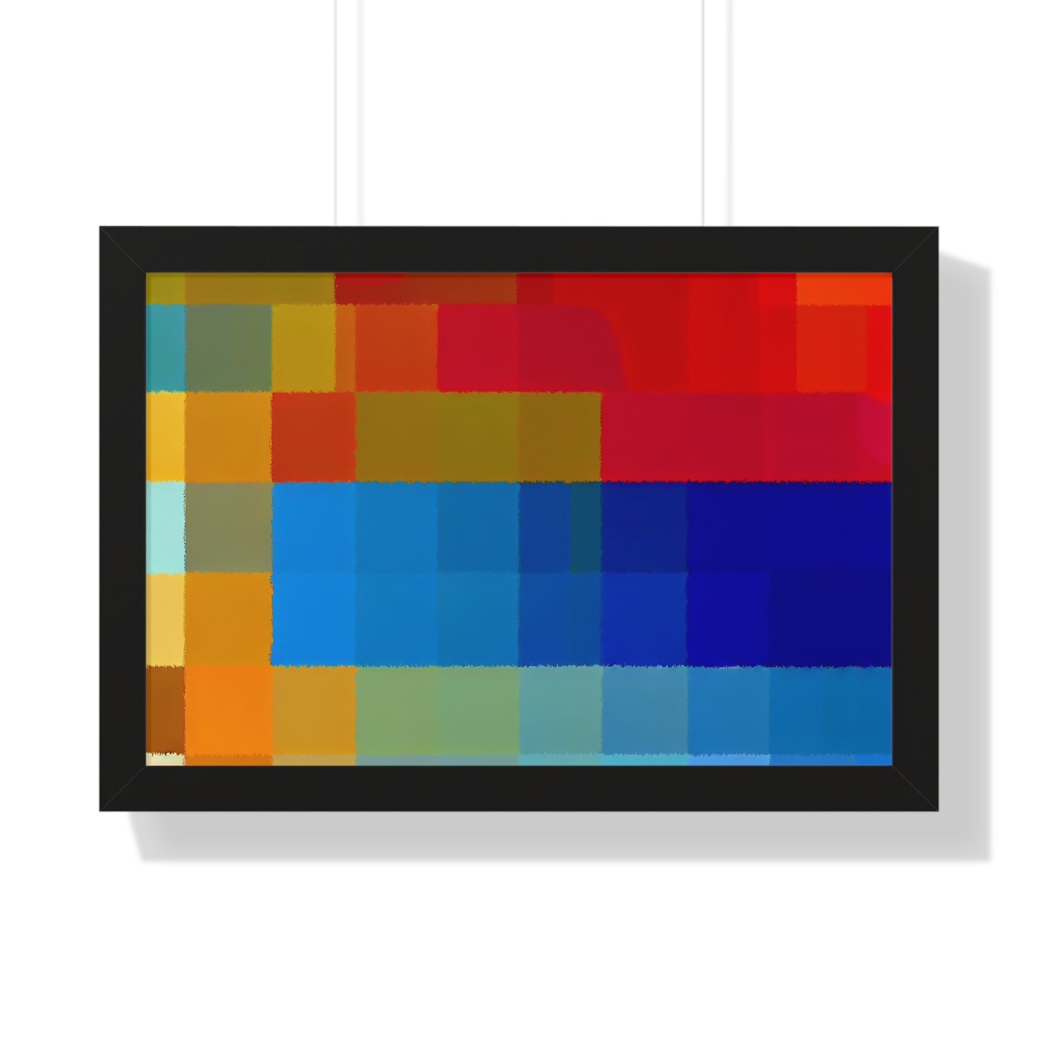 Rhythm of Color | Framed Print