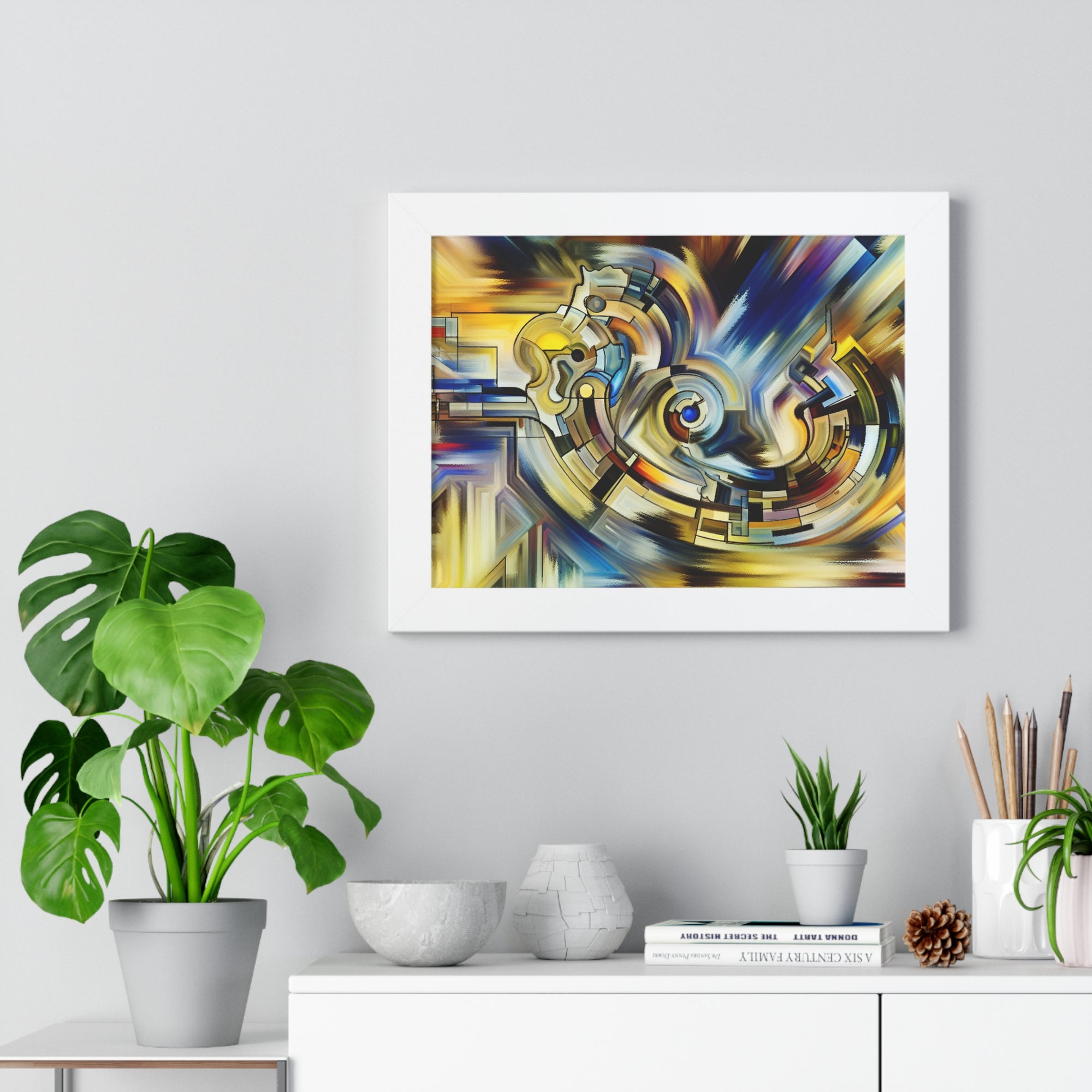 Kinetic Symphony of Chaos | Framed Print