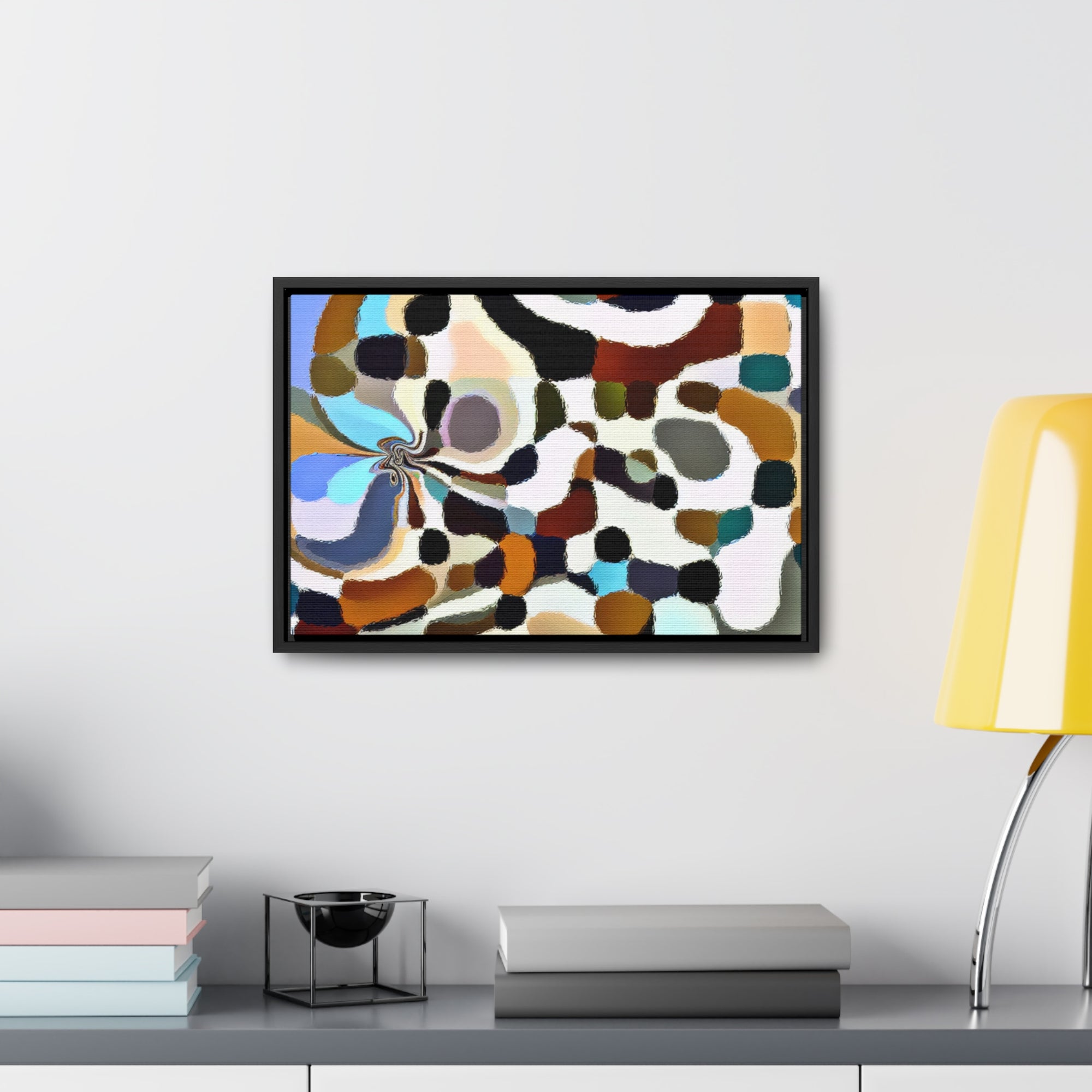 Whispers of Vibrant Dreams | Framed Canvas