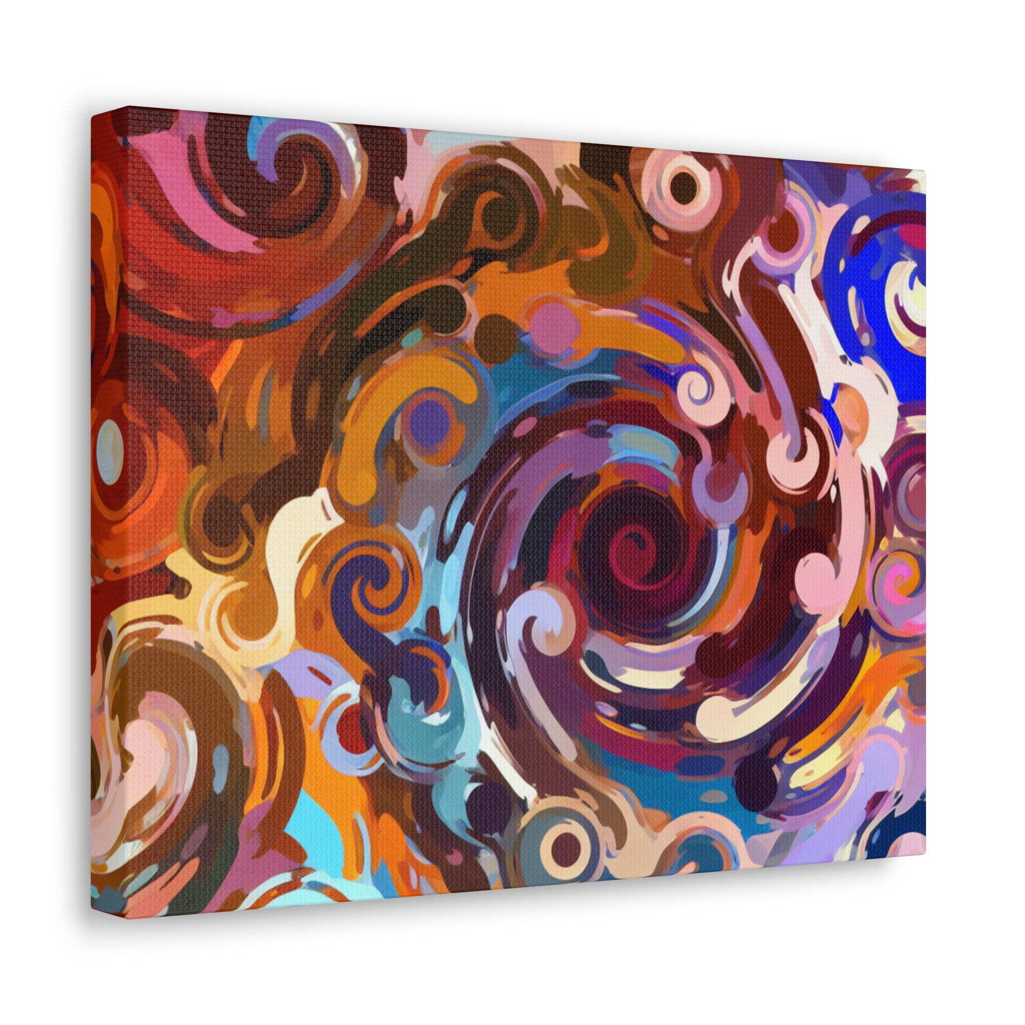 Elysian Whirls and Splashes | Canvas